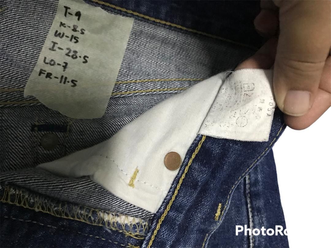 Japanese Brand × Levi's × Vintage VINTAGE LEVIS 503 BUTTON J09 BIG E 90S Size US 30 / EU 46 - 7 Thumbnail