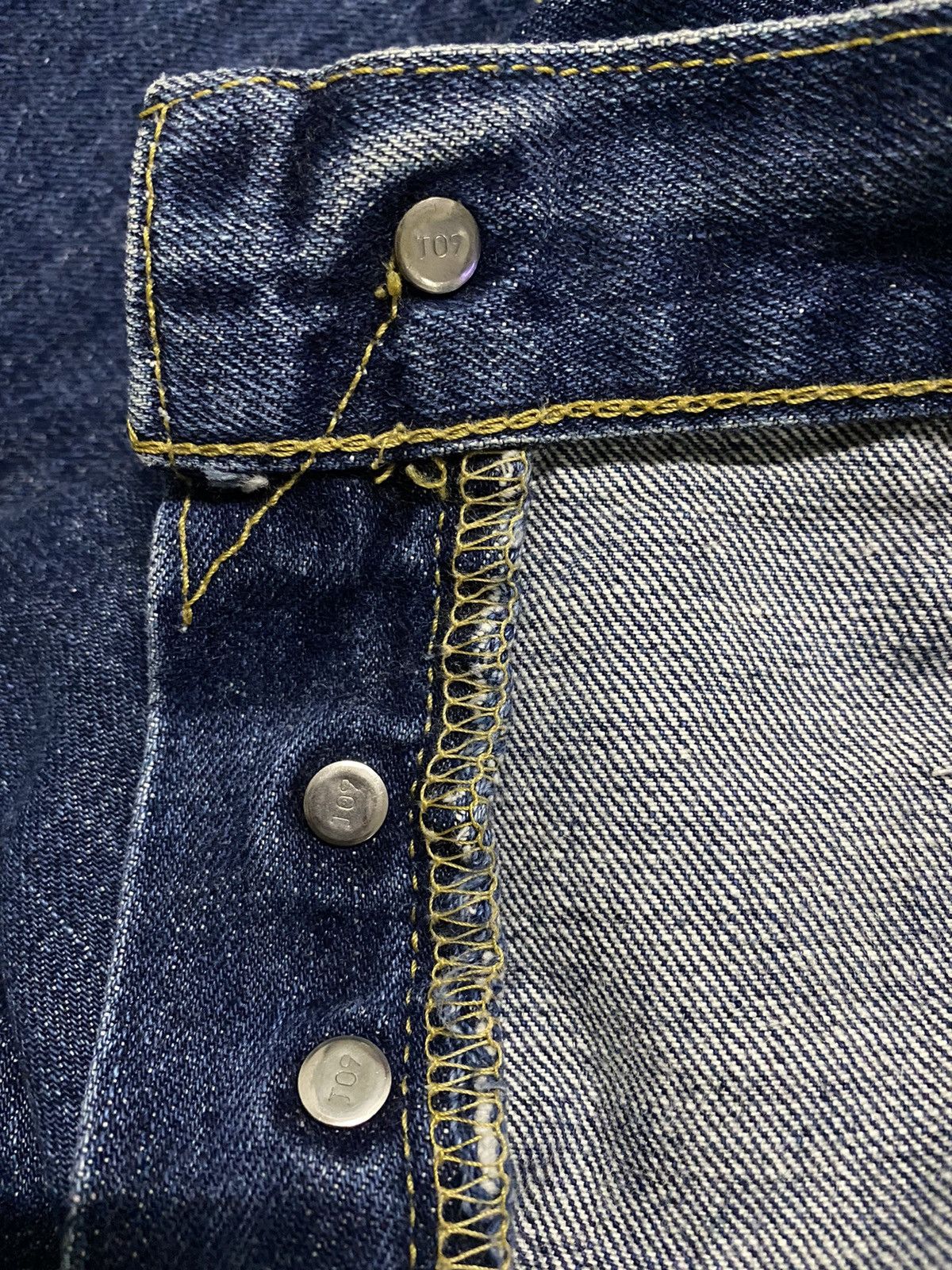 Japanese Brand × Levi's × Vintage VINTAGE LEVIS 503 BUTTON J09 BIG E 90S Size US 30 / EU 46 - 14 Thumbnail