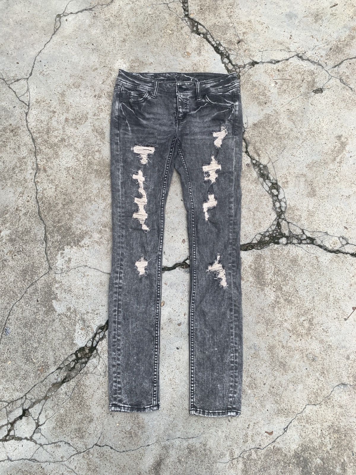 Vintage sorridere Distressed jeans nice🔥