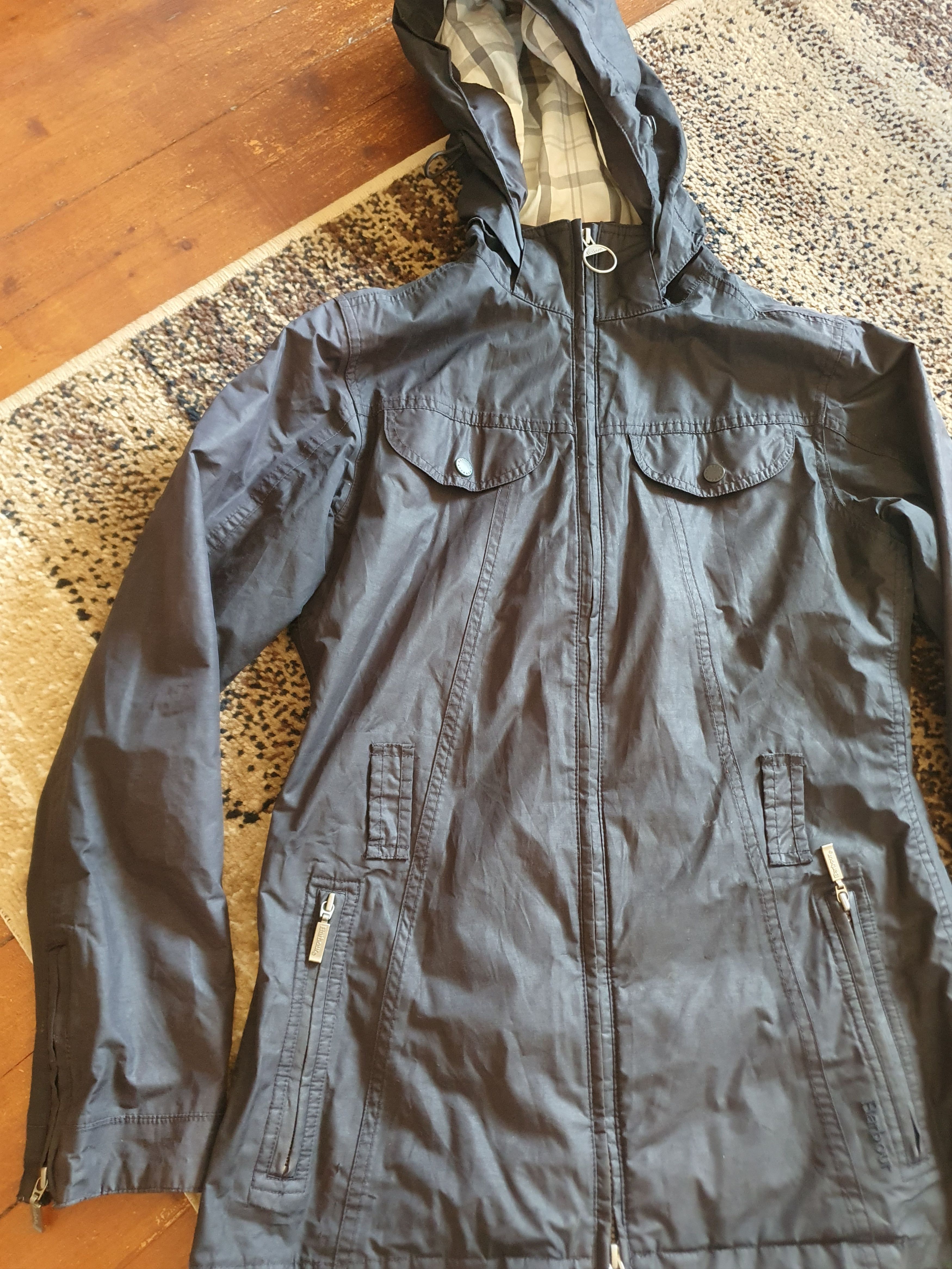 Barbour Barbour Women's Silk Sheen Cameron jacket,US8/UK10 Size M / US 6-8 / IT 42-44 - 2 Thumbnail