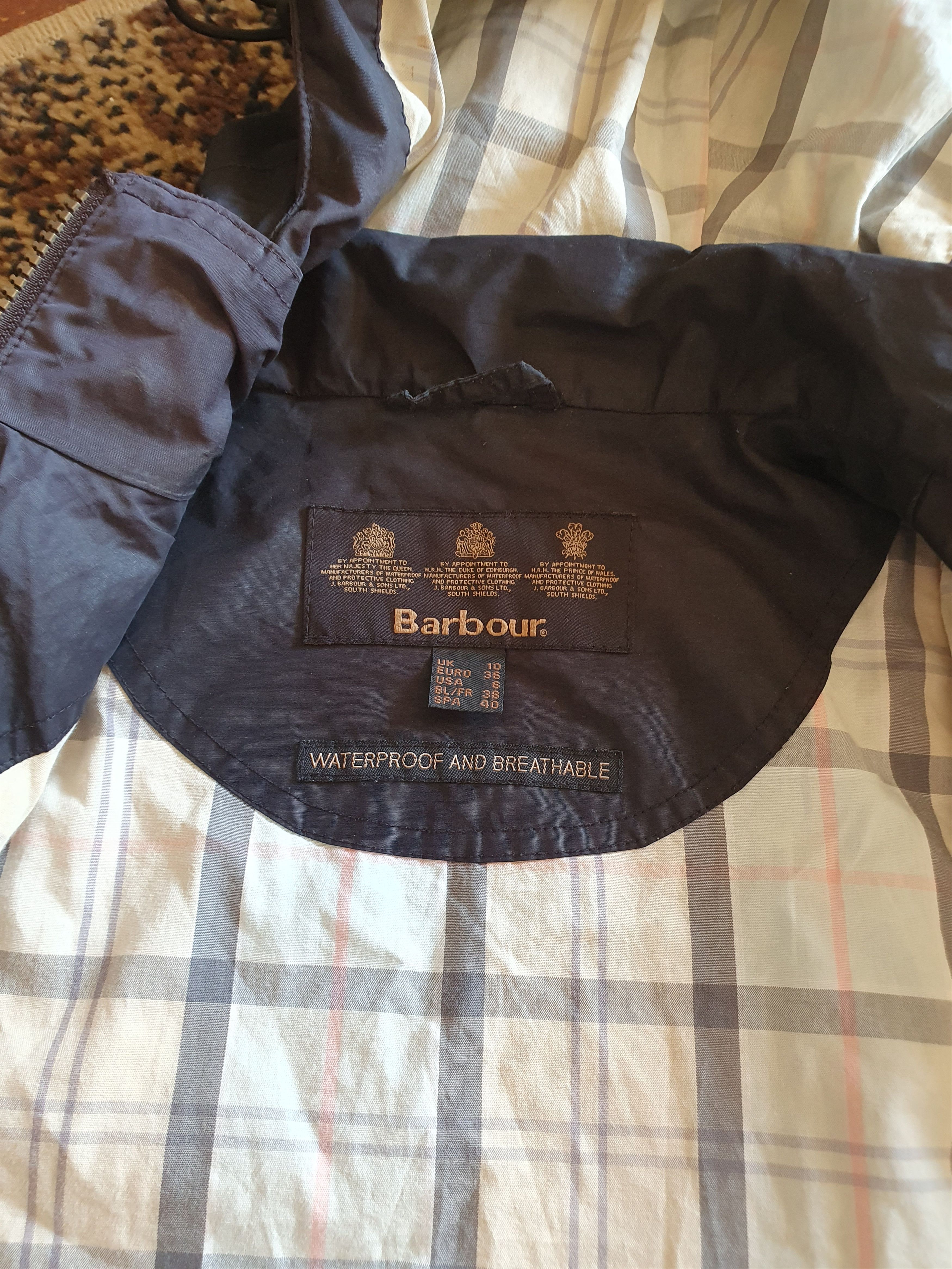 Barbour Barbour Women's Silk Sheen Cameron jacket,US8/UK10 Size M / US 6-8 / IT 42-44 - 12 Thumbnail