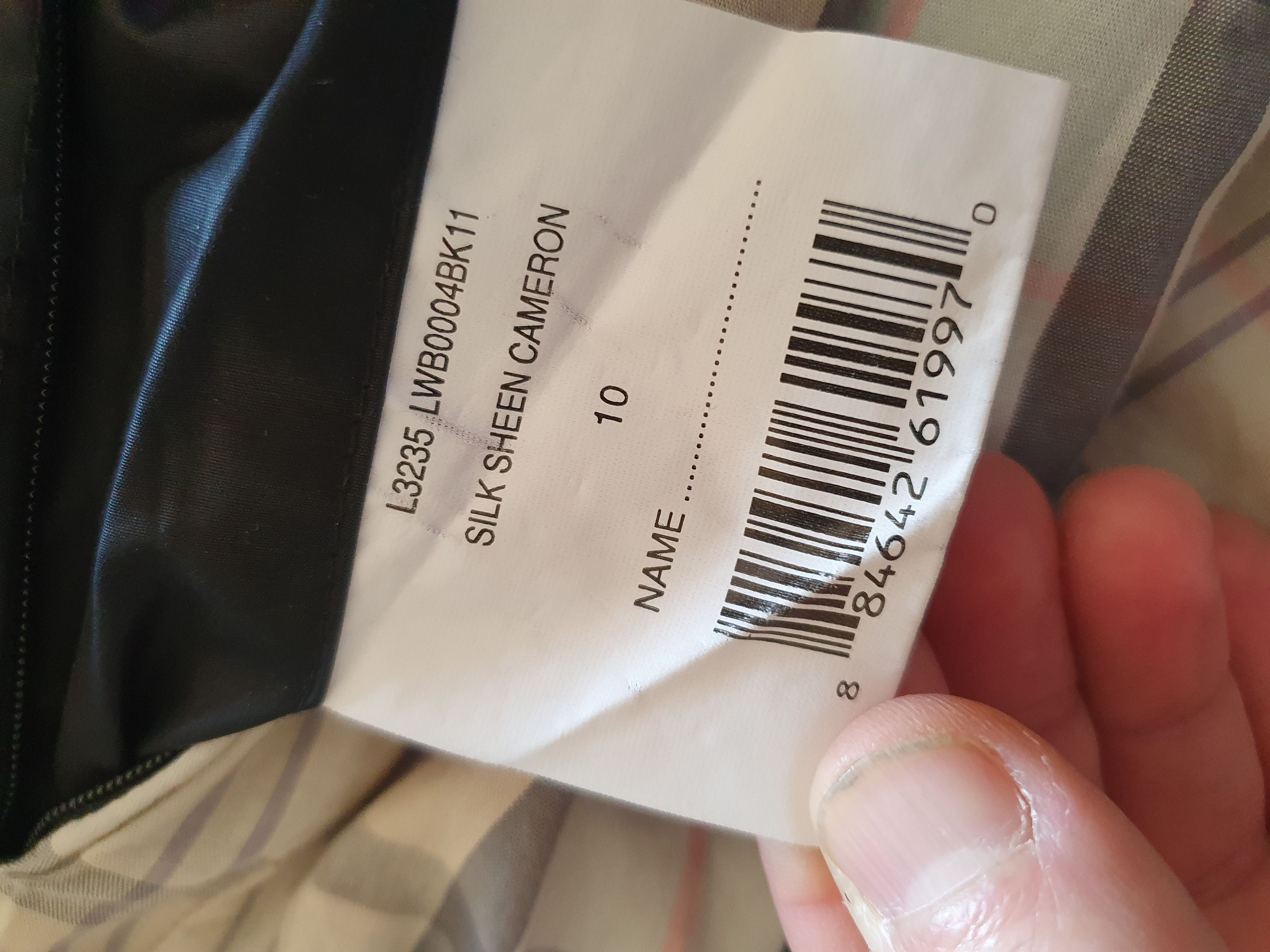 Barbour Barbour Women's Silk Sheen Cameron jacket,US8/UK10 Size M / US 6-8 / IT 42-44 - 14 Thumbnail