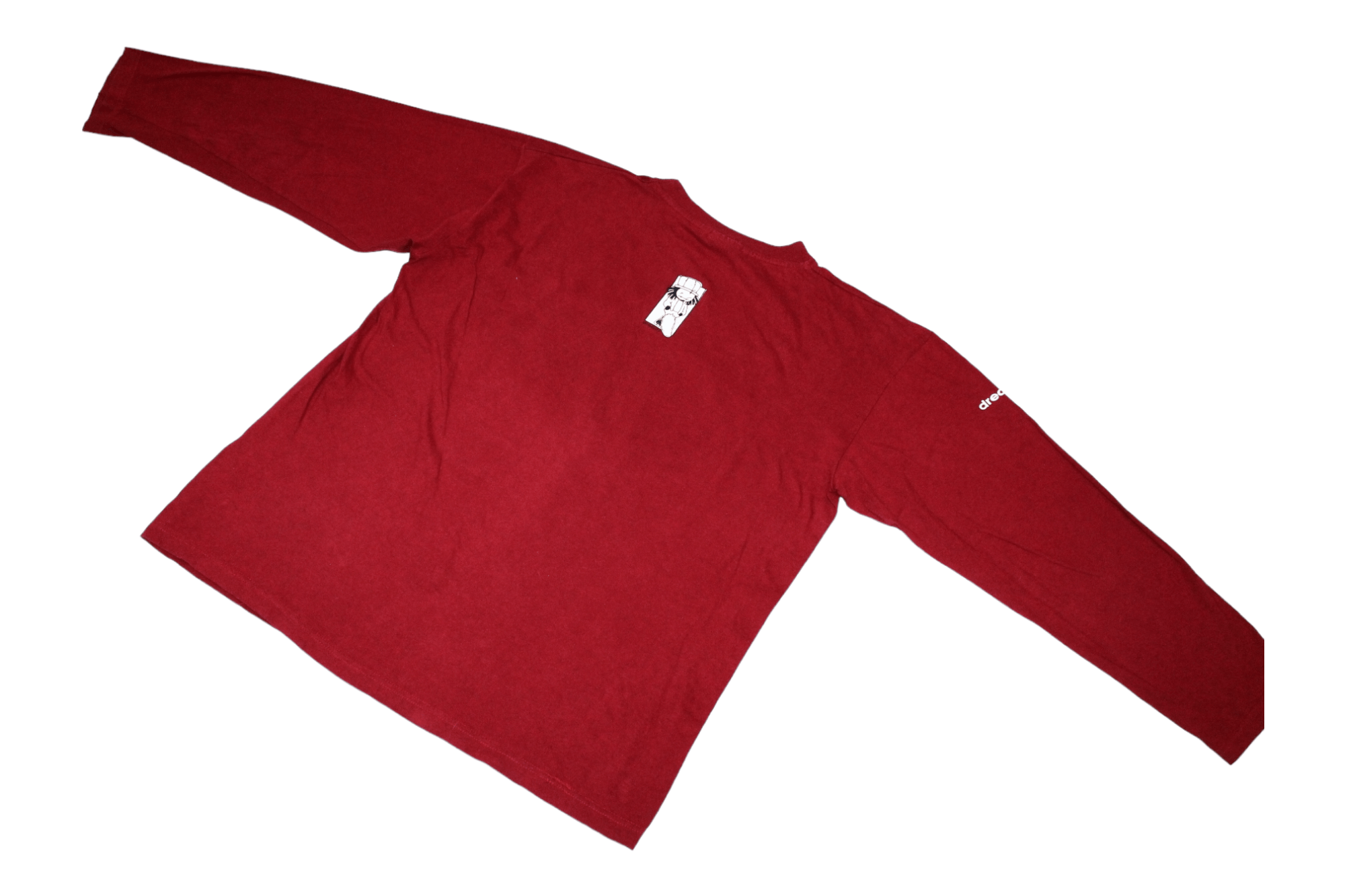 Vintage VTG🔥 '95 Junky Dready Crunch Clo. Graphic L/S T-shirt Size US XL / EU 56 / 4 - 12 Thumbnail
