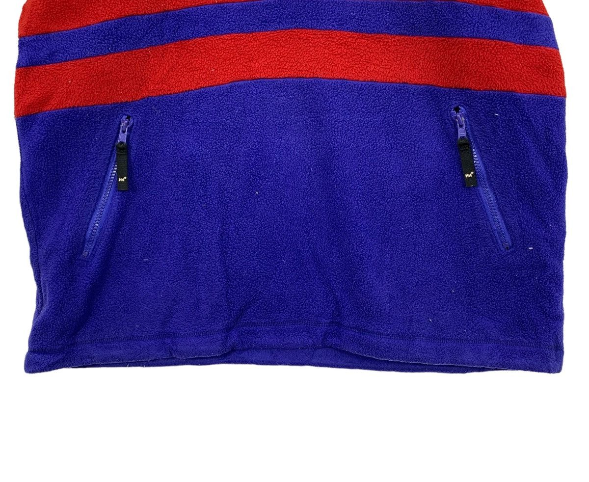 Helly Hansen Vintage Helly Hansen Fleece Multicolour Hoodie Sweater Size US L / EU 52-54 / 3 - 3 Thumbnail