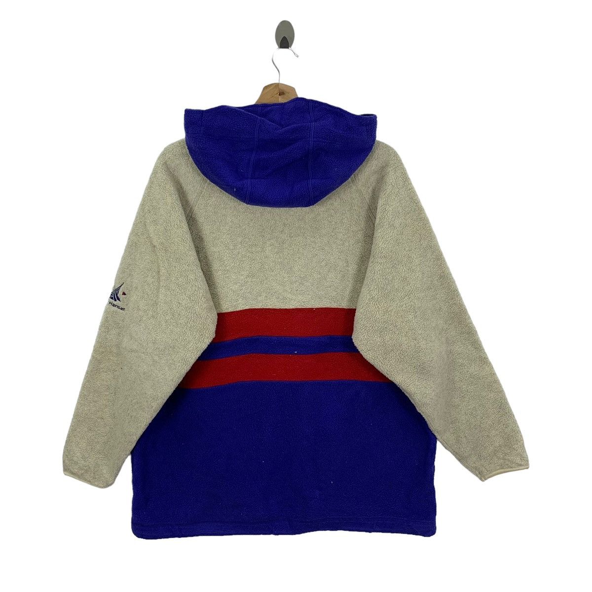 Helly Hansen Vintage Helly Hansen Fleece Multicolour Hoodie Sweater Size US L / EU 52-54 / 3 - 4 Thumbnail