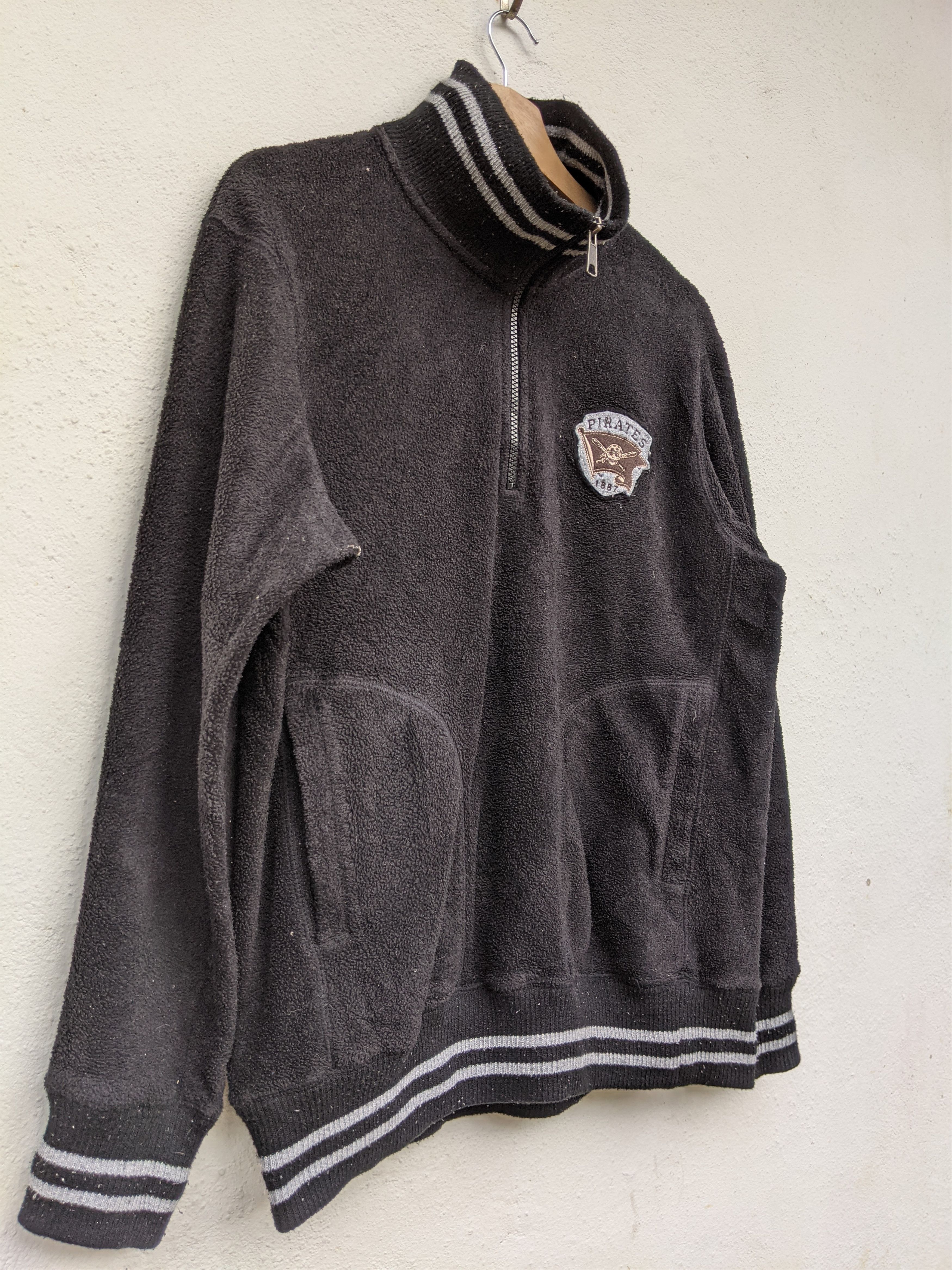Japanese Brand UNIQLO RIDERS FLEECE HALF ZIPPER SWEATER Size US L / EU 52-54 / 3 - 8 Thumbnail
