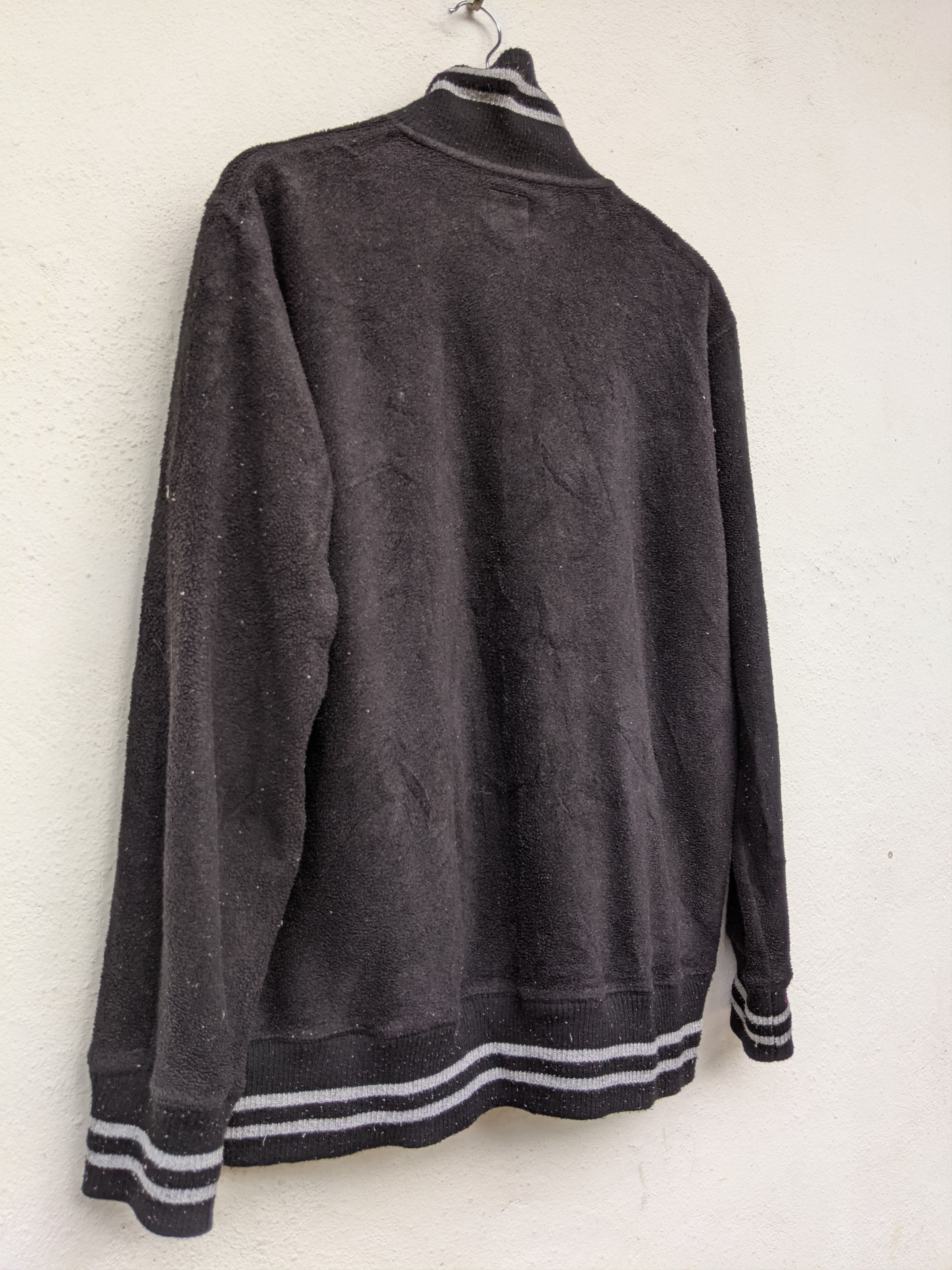 Japanese Brand UNIQLO RIDERS FLEECE HALF ZIPPER SWEATER Size US L / EU 52-54 / 3 - 3 Thumbnail
