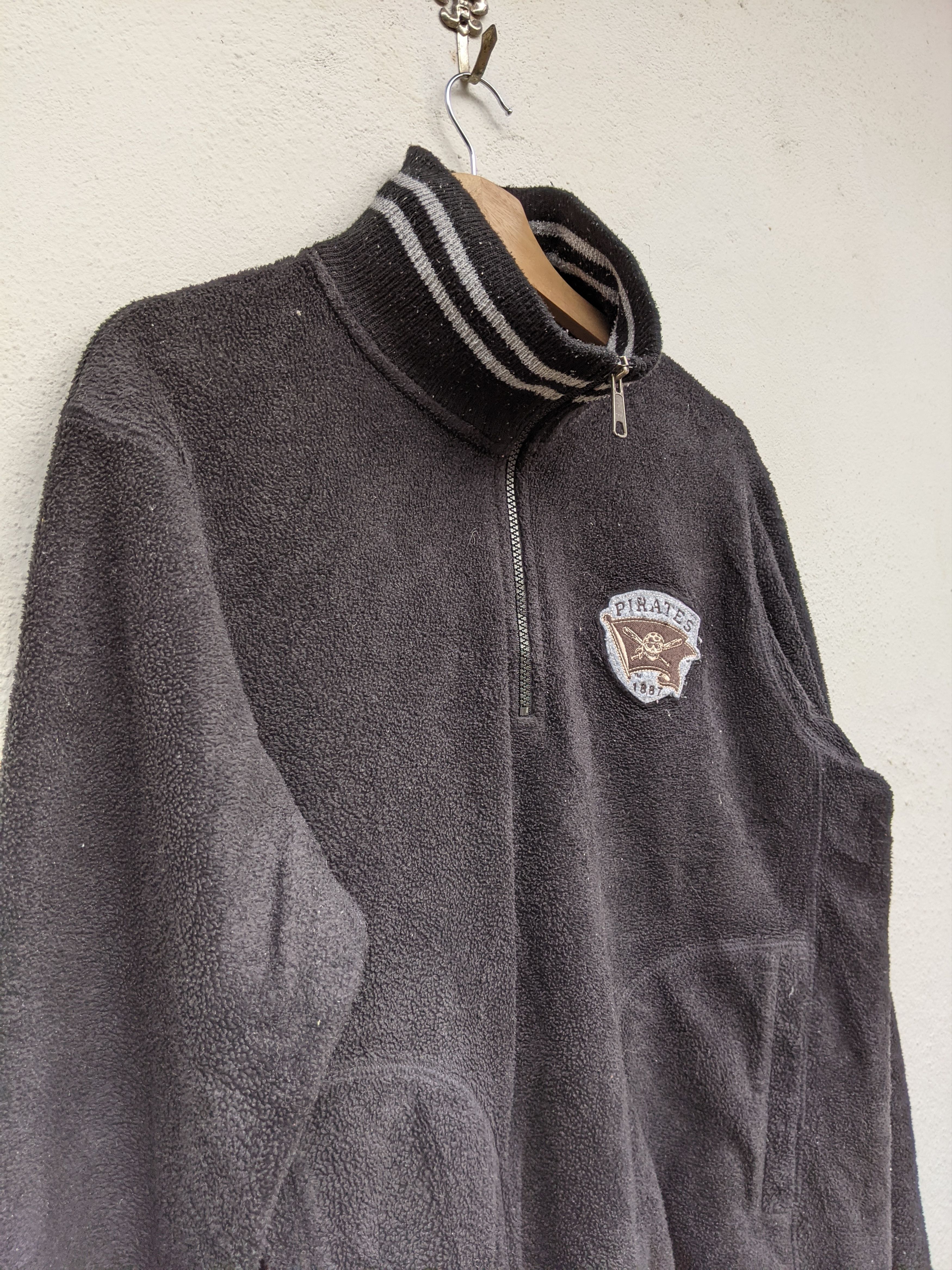 Japanese Brand UNIQLO RIDERS FLEECE HALF ZIPPER SWEATER Size US L / EU 52-54 / 3 - 7 Thumbnail