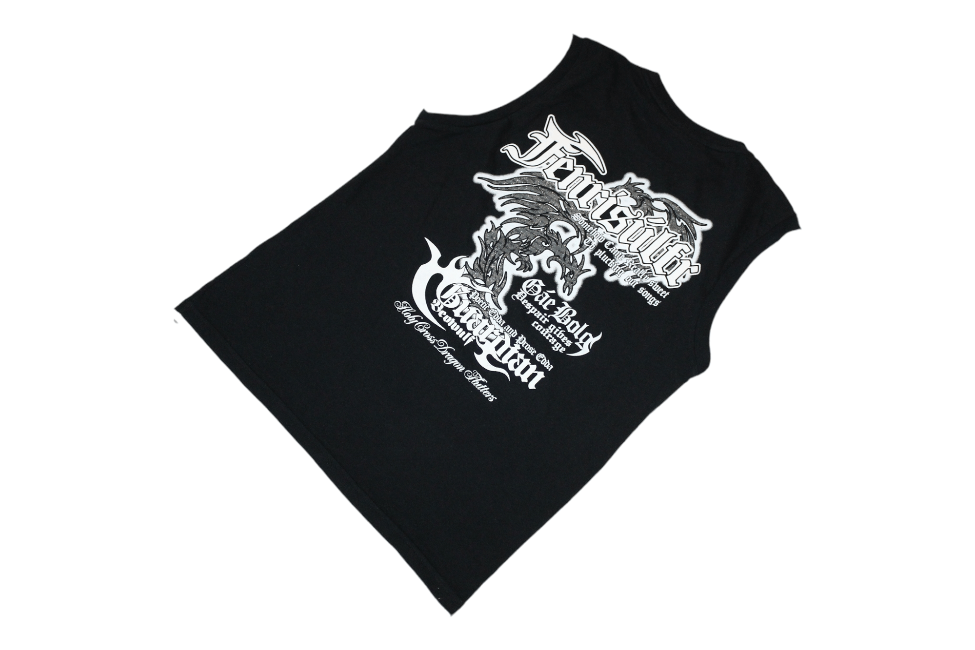 If Six Was Nine RARE🔥 BEAUMERE Japan Dragoslayer Gothic Poem Tank top Size US M / EU 48-50 / 2 - 1 Thumbnail