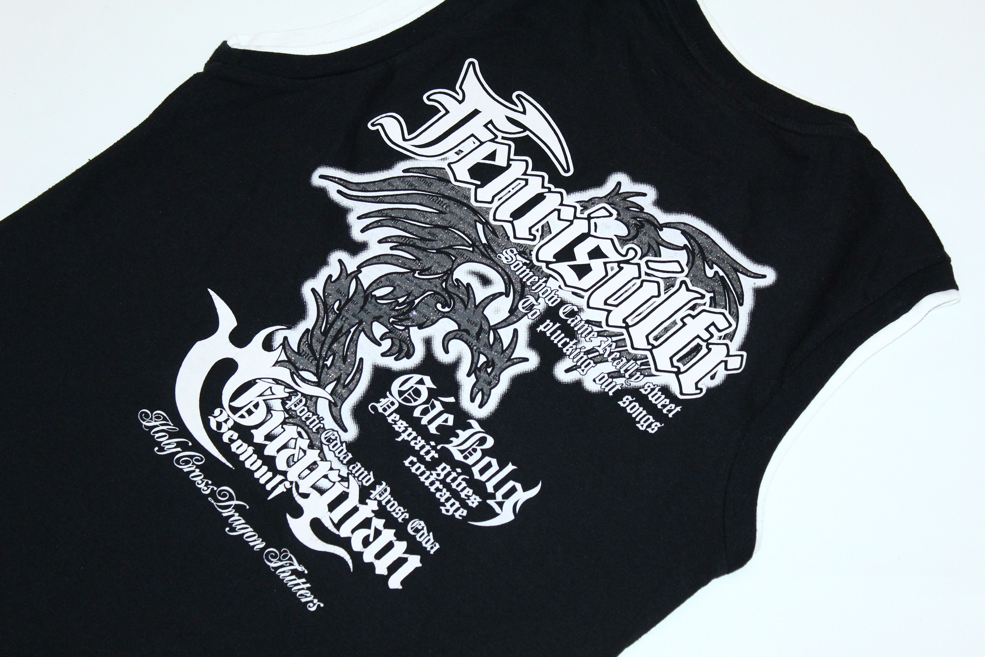 If Six Was Nine RARE🔥 BEAUMERE Japan Dragoslayer Gothic Poem Tank top Size US M / EU 48-50 / 2 - 5 Thumbnail
