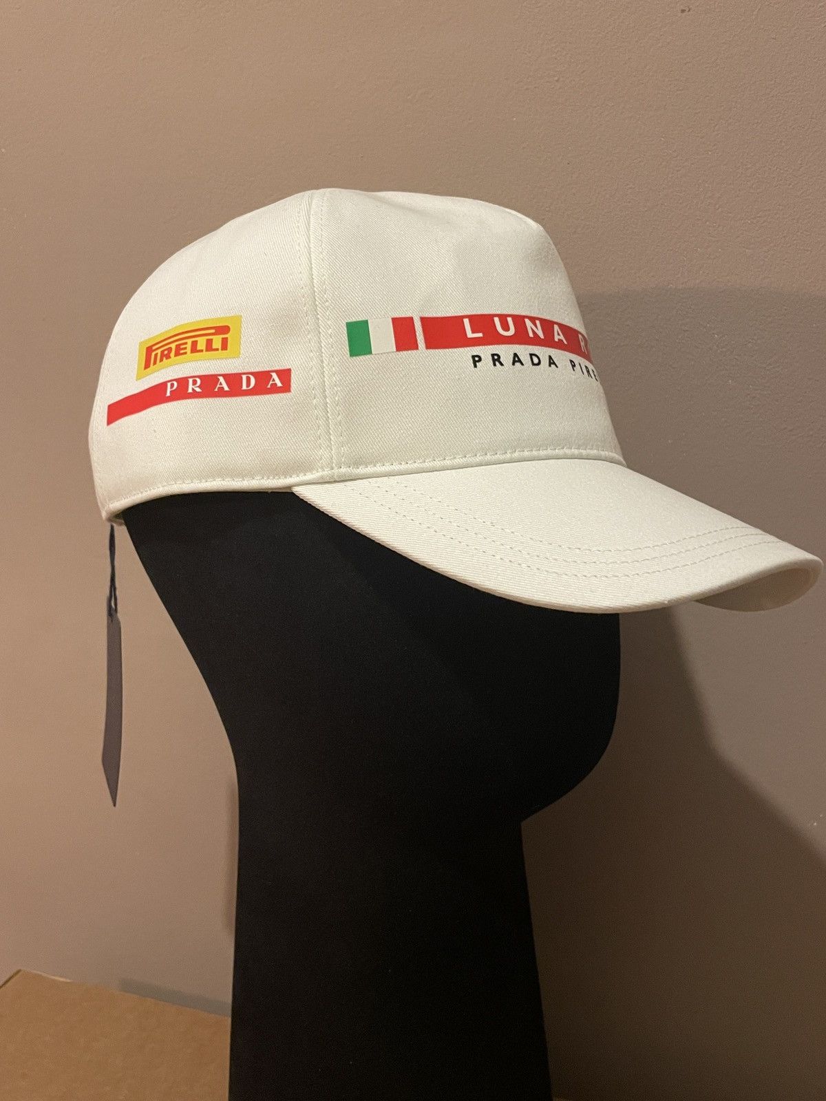 Prada Prada Luna-Rossa Cap Size ONE SIZE - 4 Thumbnail