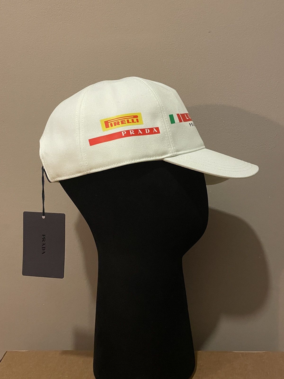 Prada Prada Luna-Rossa Cap Size ONE SIZE - 3 Thumbnail