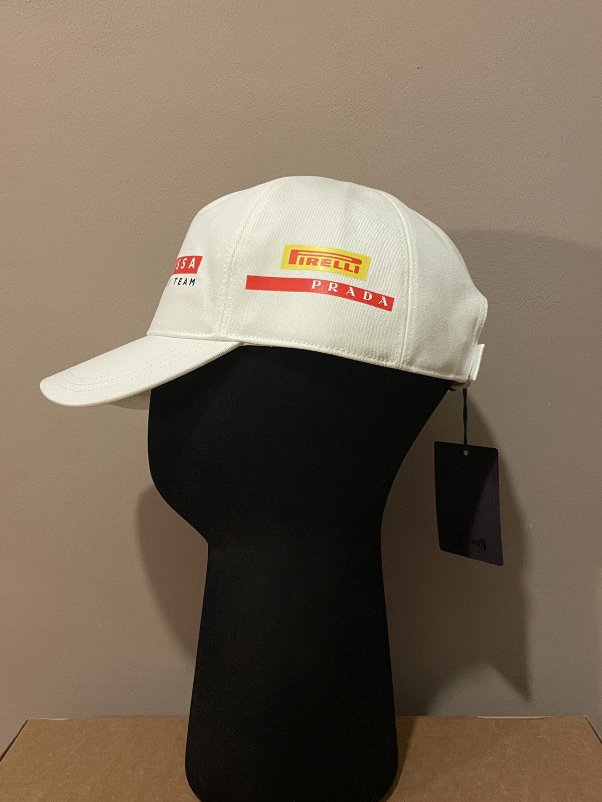 Prada Prada Luna-Rossa Cap Size ONE SIZE - 2 Thumbnail