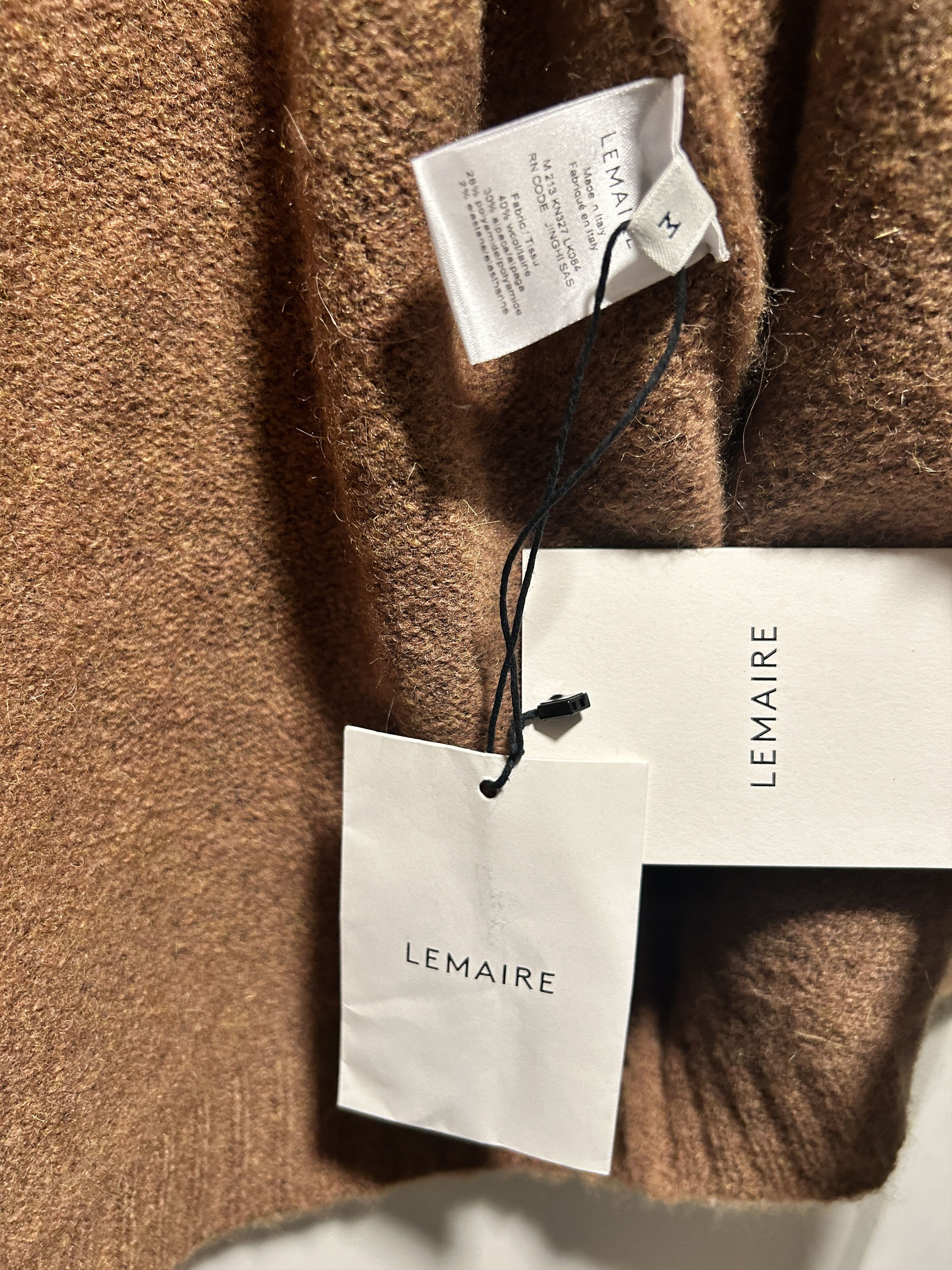 Lemaire Lemaire Mohair Cardigan Oversized Camel size medium Size US M / EU 48-50 / 2 - 4 Thumbnail