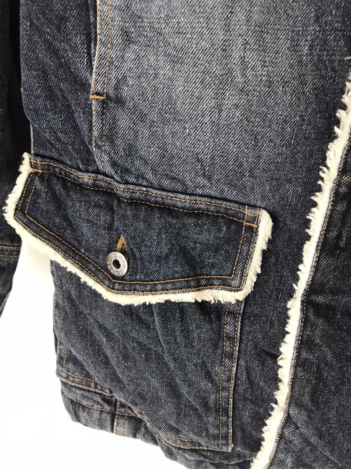Vintage × Zippo Vintage zippo sherpa denim jacket trench Size US M / EU 48-50 / 2 - 6 Thumbnail