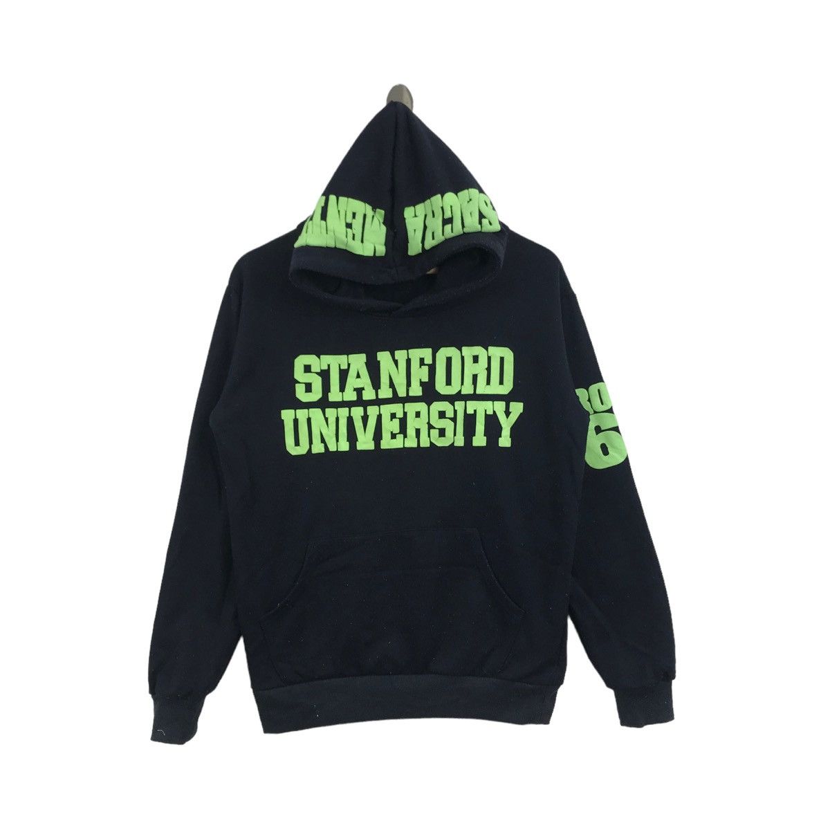 Vintage Stanford University Hoodies Big Logo Pullover Jumper