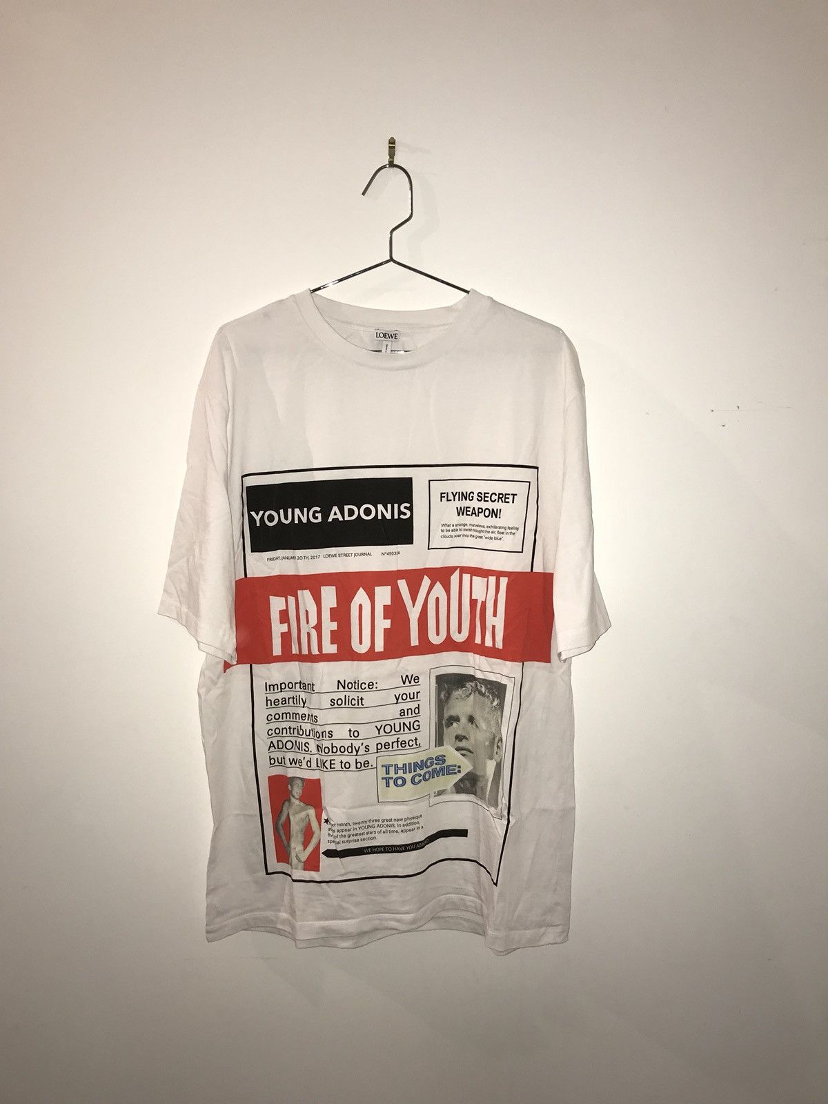 Loewe Fire Of Youth Tshirt | Grailed
