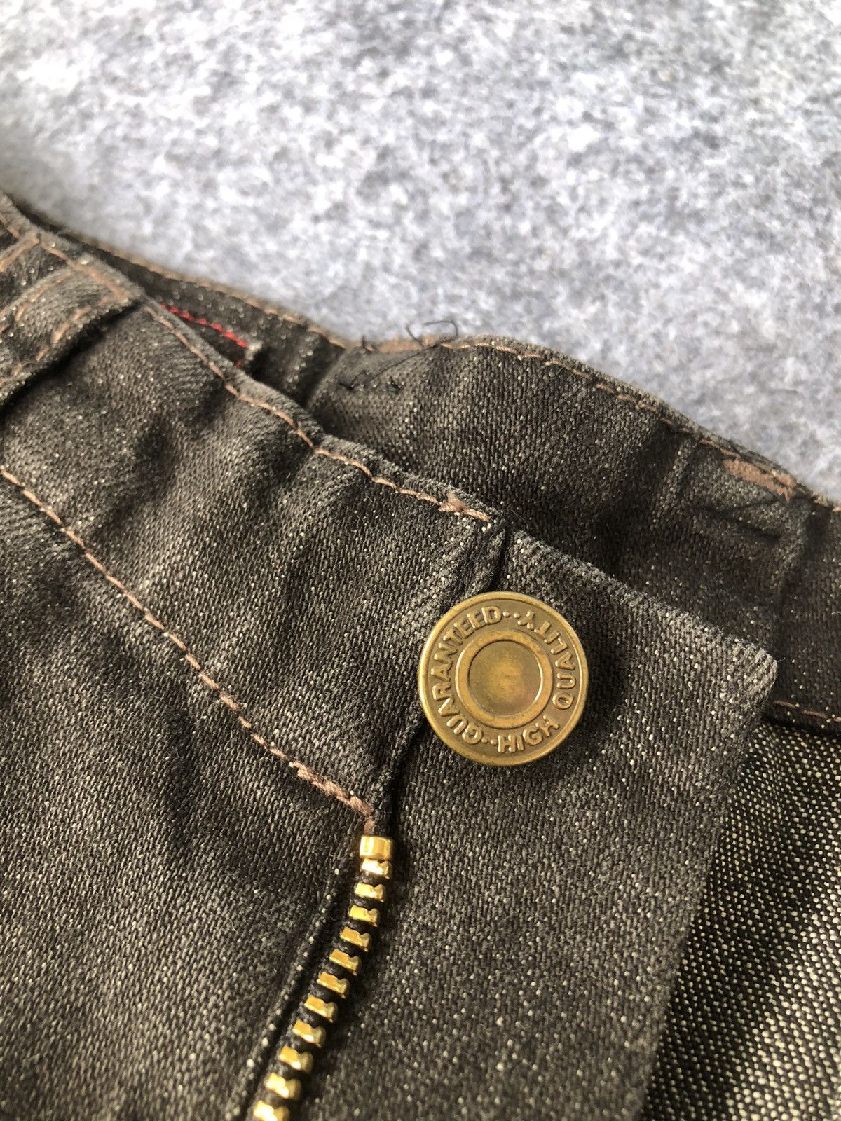 Japanese Brand Rare🔥Eterno Bellezza Patchwork Hysteric Design Flared Jeans Size 27" / US 4 / IT 40 - 11 Thumbnail
