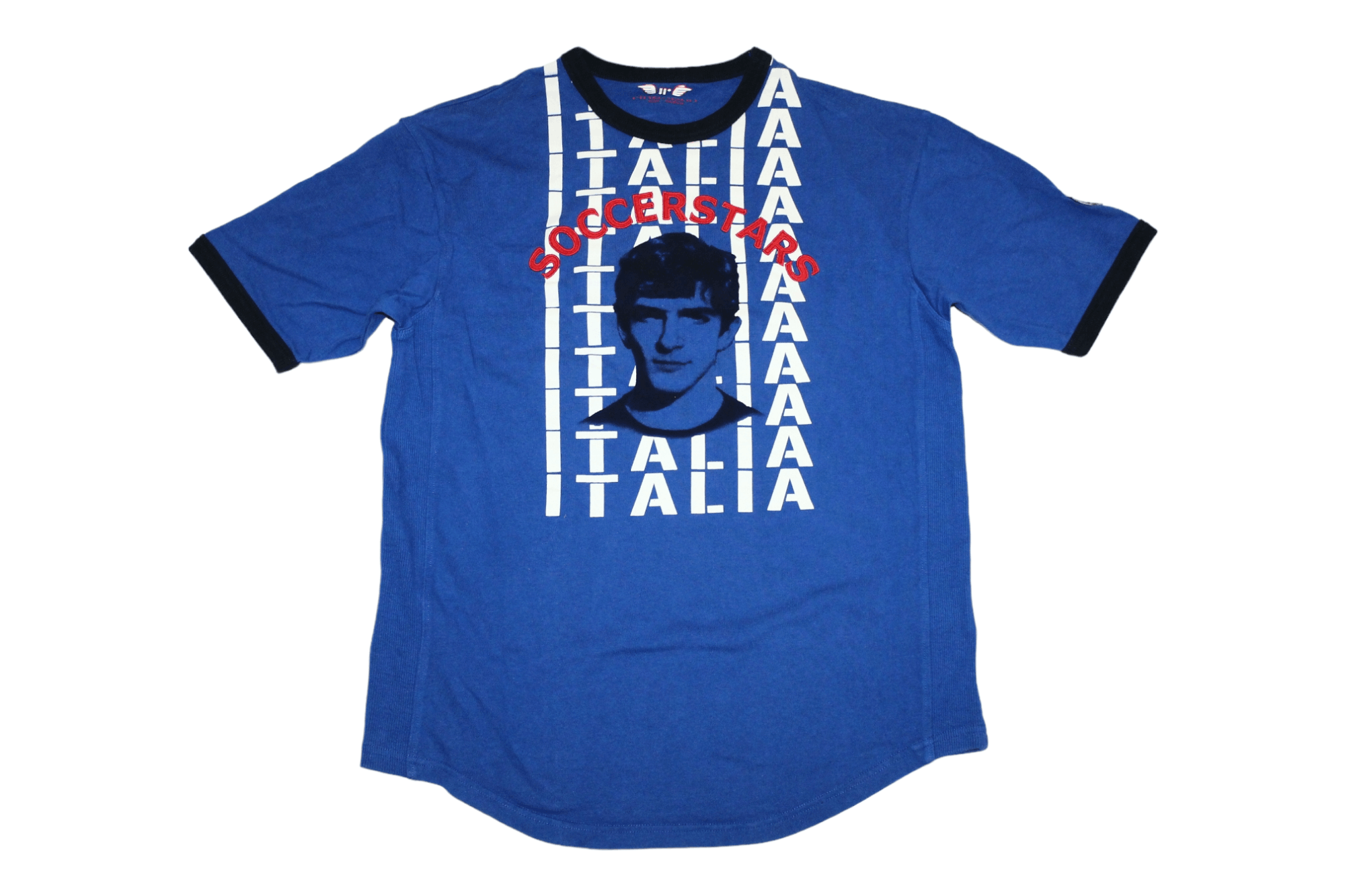 Ringspun 🔥VTG🔥 Ringspun Soccerstars Italia #9 Rossi T-shirt Size US M / EU 48-50 / 2 - 1 Thumbnail