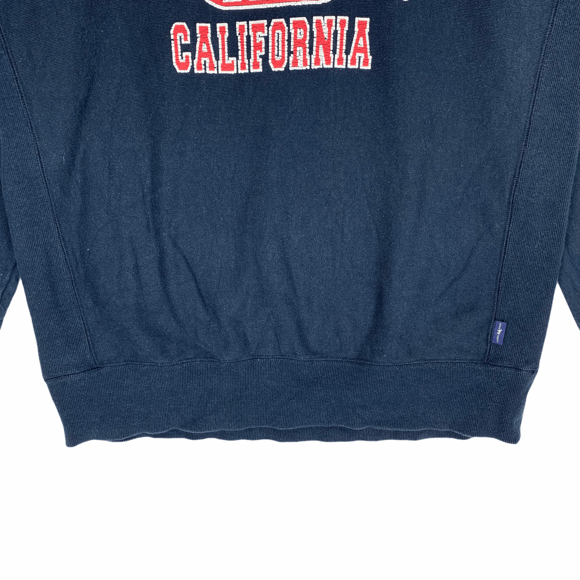 Japanese Brand Dog Dept Santa Monica Patches Big Logo Sweatshirt #2949-46 Size US L / EU 52-54 / 3 - 4 Thumbnail