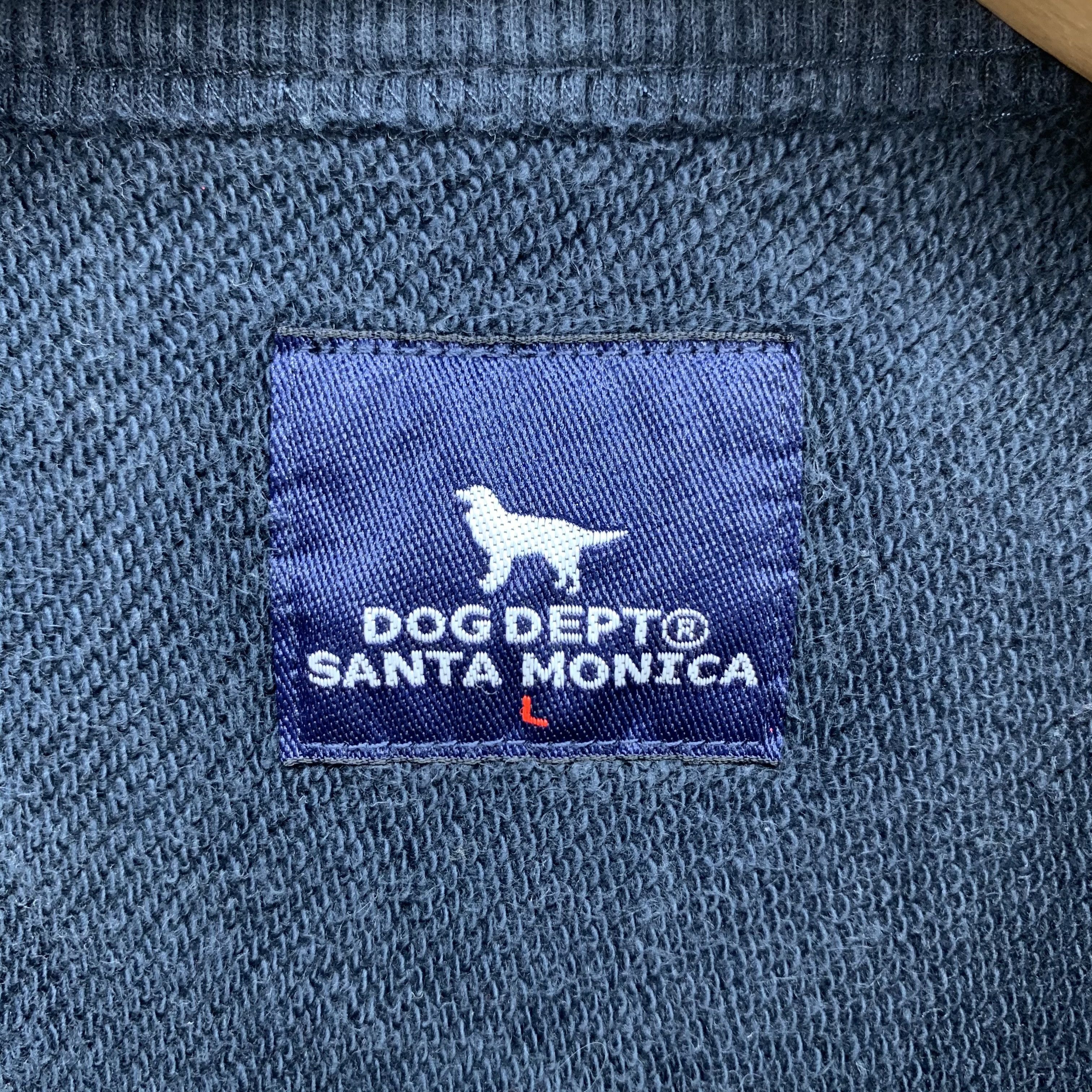 Japanese Brand Dog Dept Santa Monica Patches Big Logo Sweatshirt #2949-46 Size US L / EU 52-54 / 3 - 8 Thumbnail