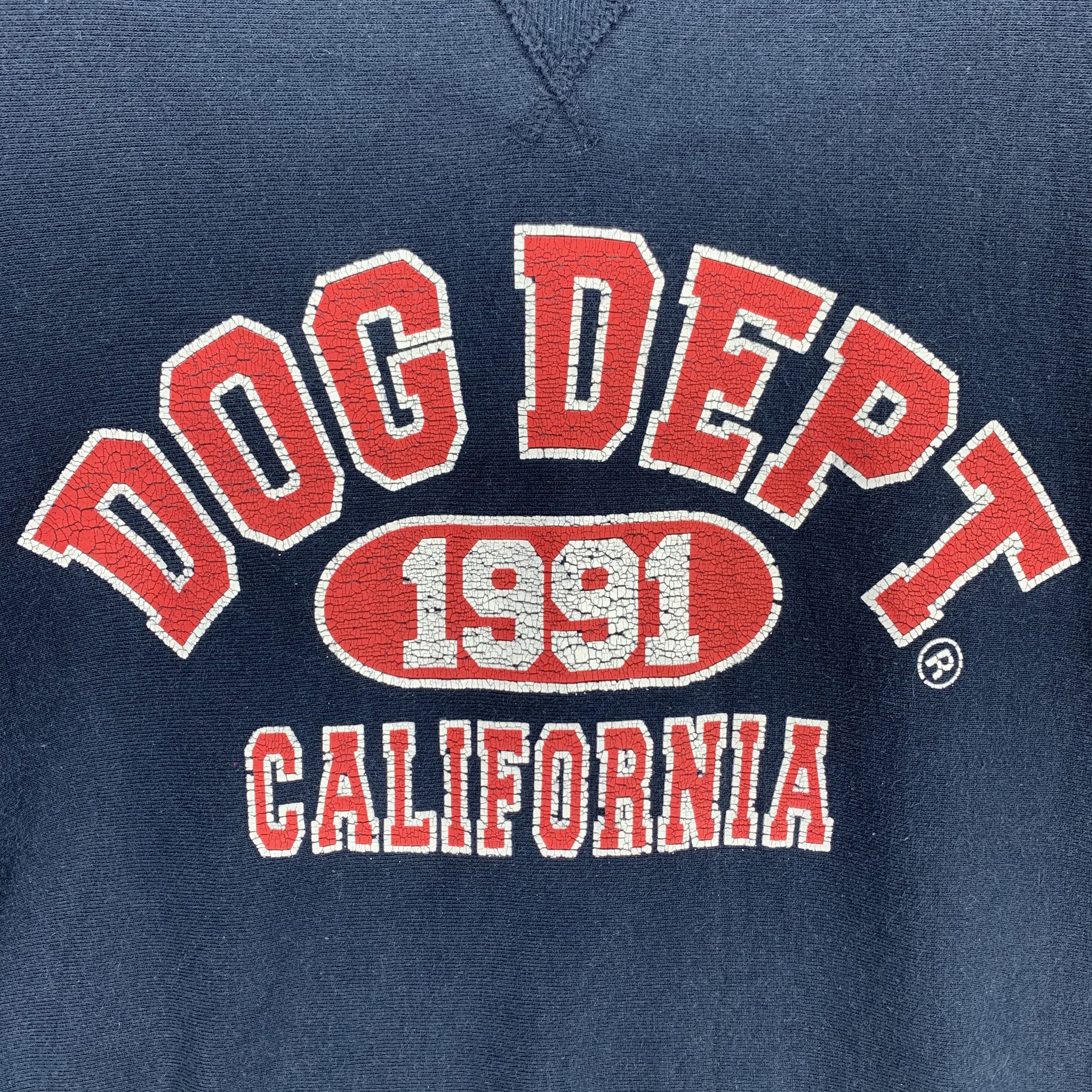 Japanese Brand Dog Dept Santa Monica Patches Big Logo Sweatshirt #2949-46 Size US L / EU 52-54 / 3 - 3 Thumbnail
