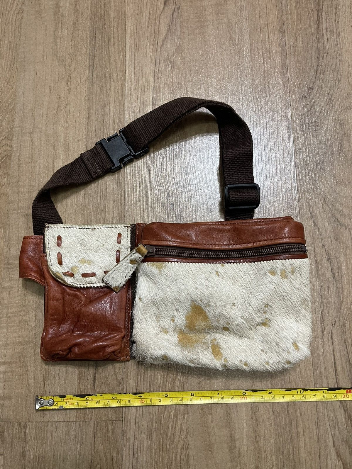 Vintage Genuine Leather Waist Bag