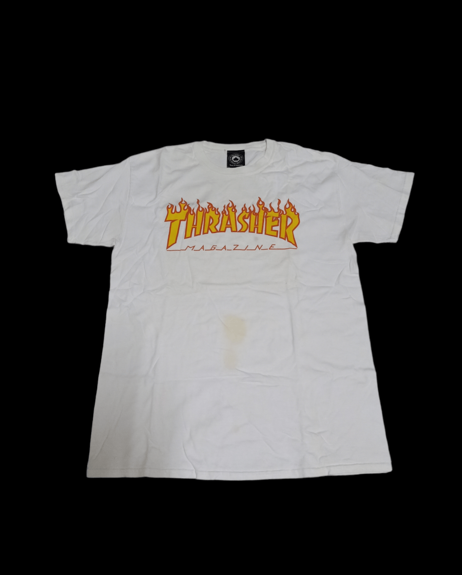 Vintage Trasher Flame Tee Size M