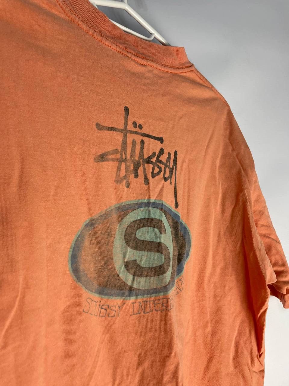 Stussy × Vintage Vintage Y2K SK8 Stussy International Biglogo T-Shirt Size US L / EU 52-54 / 3 - 4 Thumbnail
