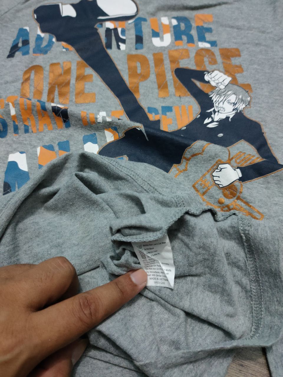  Sanji  long sleeve One Piece Tee