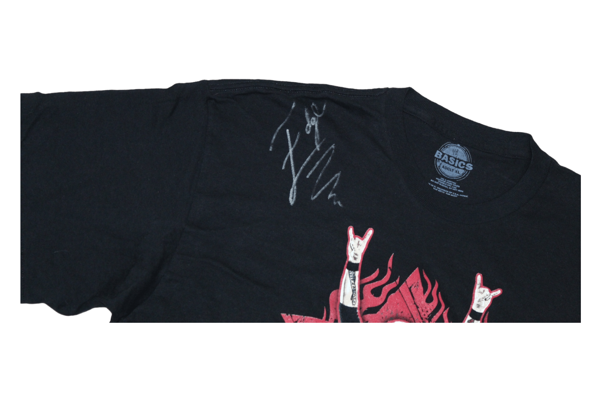 WWE 🔥VTG🔥 EDGE SMACK DOWN WWE t-shirt with autograph Size US XL / EU 56 / 4 - 9 Thumbnail