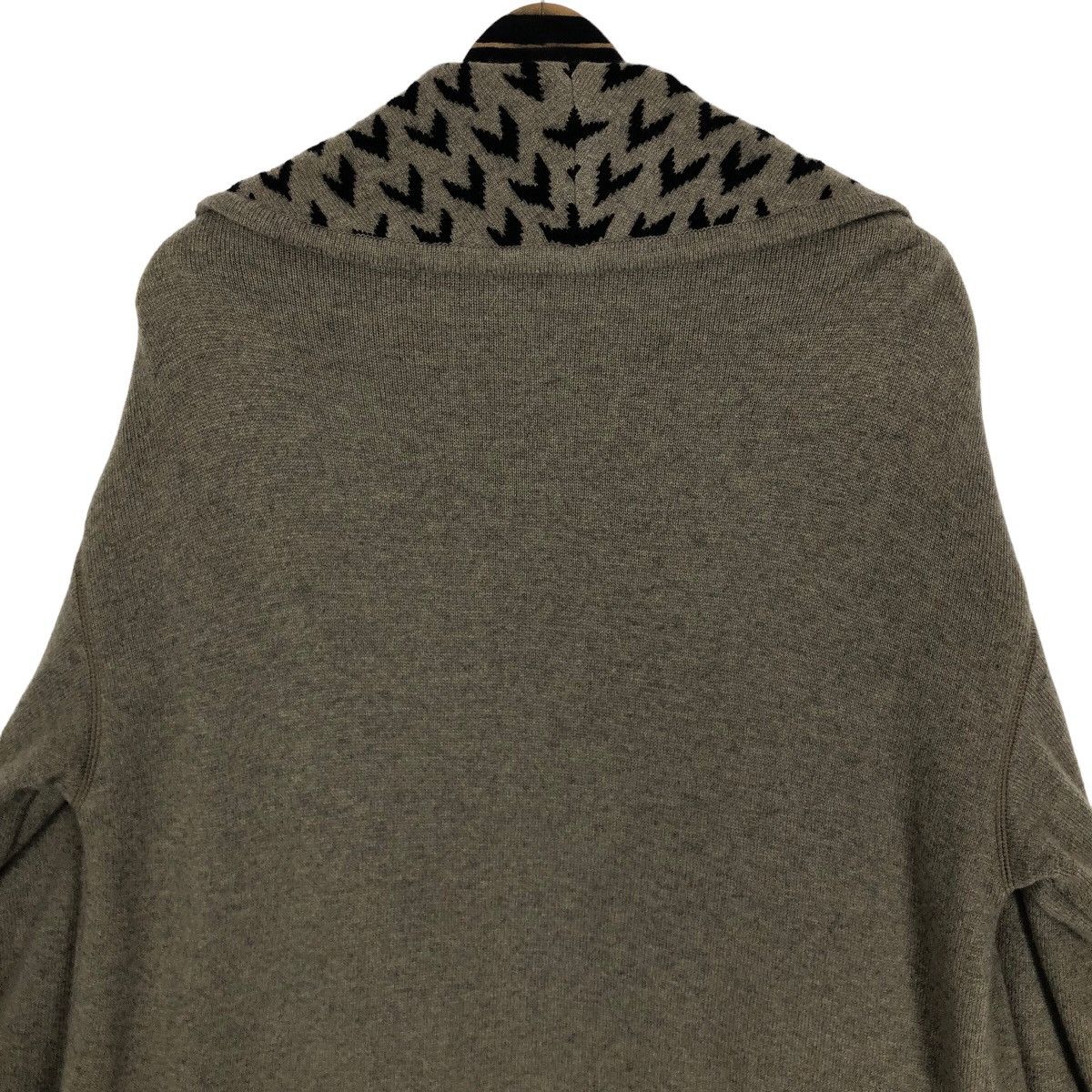 Cloak Lancel Paris Wool Shawl Collar Duster Jacket Size M / US 6-8 / IT 42-44 - 2 Thumbnail
