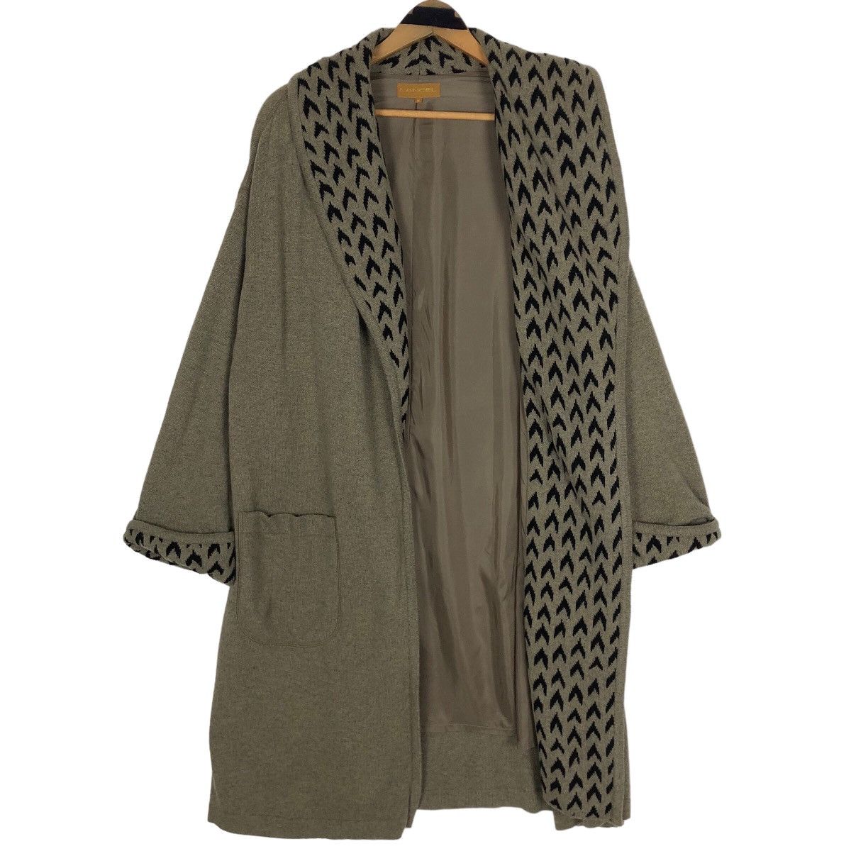 Cloak Lancel Paris Wool Shawl Collar Duster Jacket Size M / US 6-8 / IT 42-44 - 6 Thumbnail