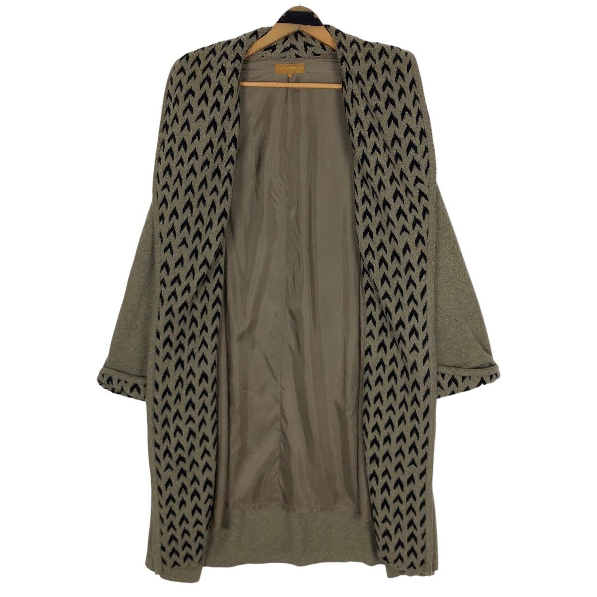 Cloak Lancel Paris Wool Shawl Collar Duster Jacket Size M / US 6-8 / IT 42-44 - 12 Thumbnail