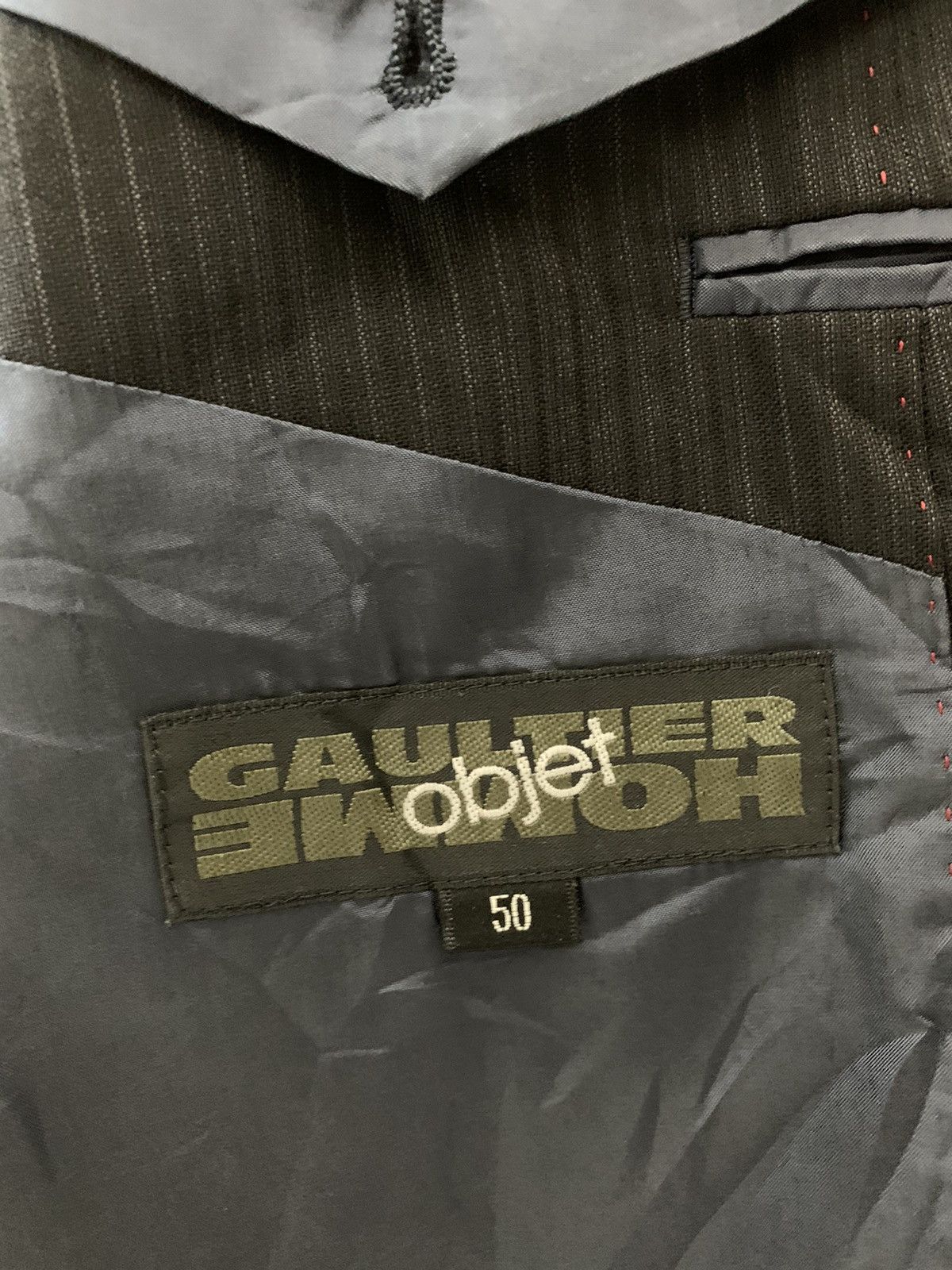 Gaultier Homme Objet Jean Paul Gaultier Homme Object Blazer Size 50R - 6 Thumbnail