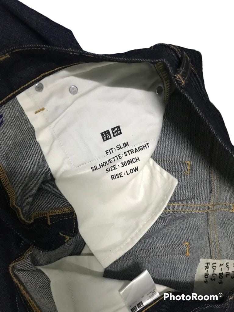 VINTAGE JEAN UNIQLO JAPANES BRAND