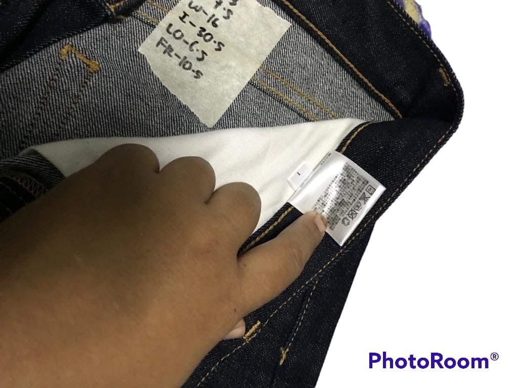 VINTAGE JEAN UNIQLO JAPANES BRAND