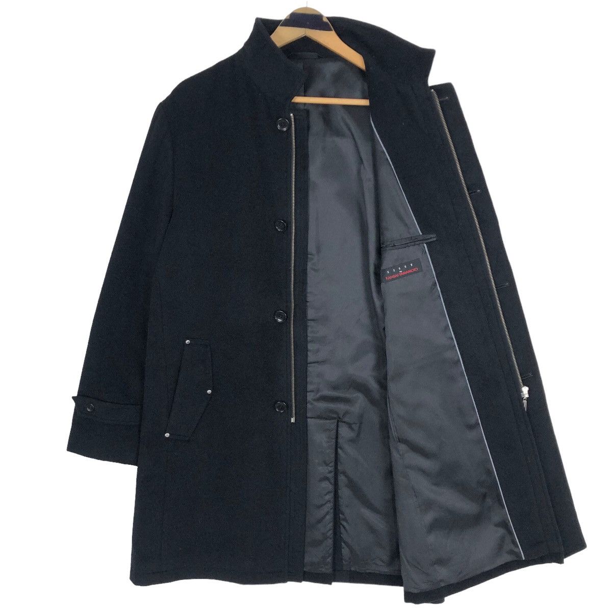 Kansai Yamamoto Sissy by Kansai Yamamoto Wool Parka Car Coat Size US L / EU 52-54 / 3 - 14 Thumbnail