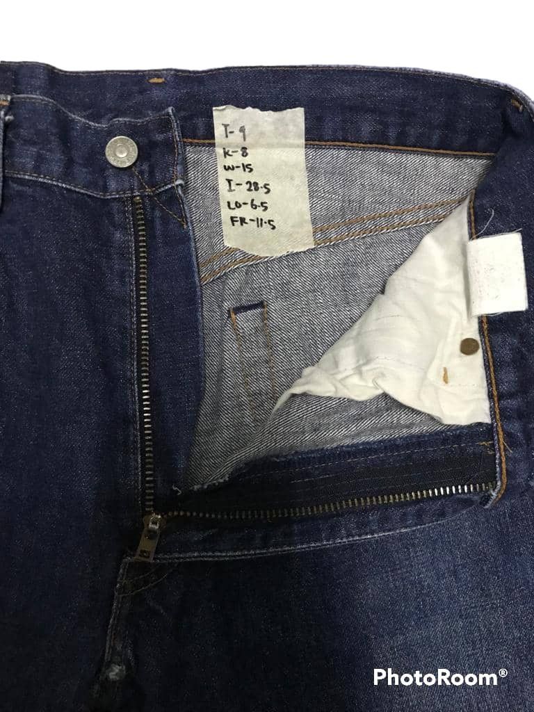 Japanese Brand × Levi's × Vintage LEVI’S 502 90s BIG E BUTTON J09 zip TALON Size US 31 - 5 Thumbnail