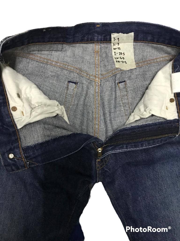 Japanese Brand × Levi's × Vintage LEVI’S 502 90s BIG E BUTTON J09 zip TALON Size US 31 - 7 Thumbnail