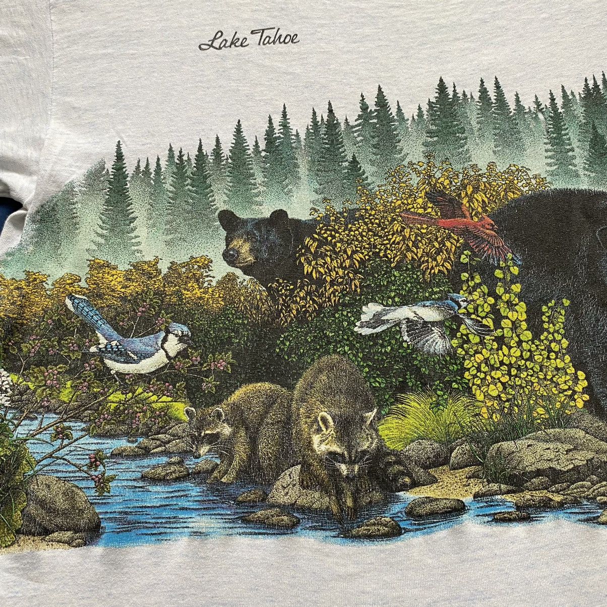 Habitat × Vintage Vintage Habitat XCIII Lake Tahoe Animal Wrap Around T-shirt Size US XL / EU 56 / 4 - 4 Thumbnail