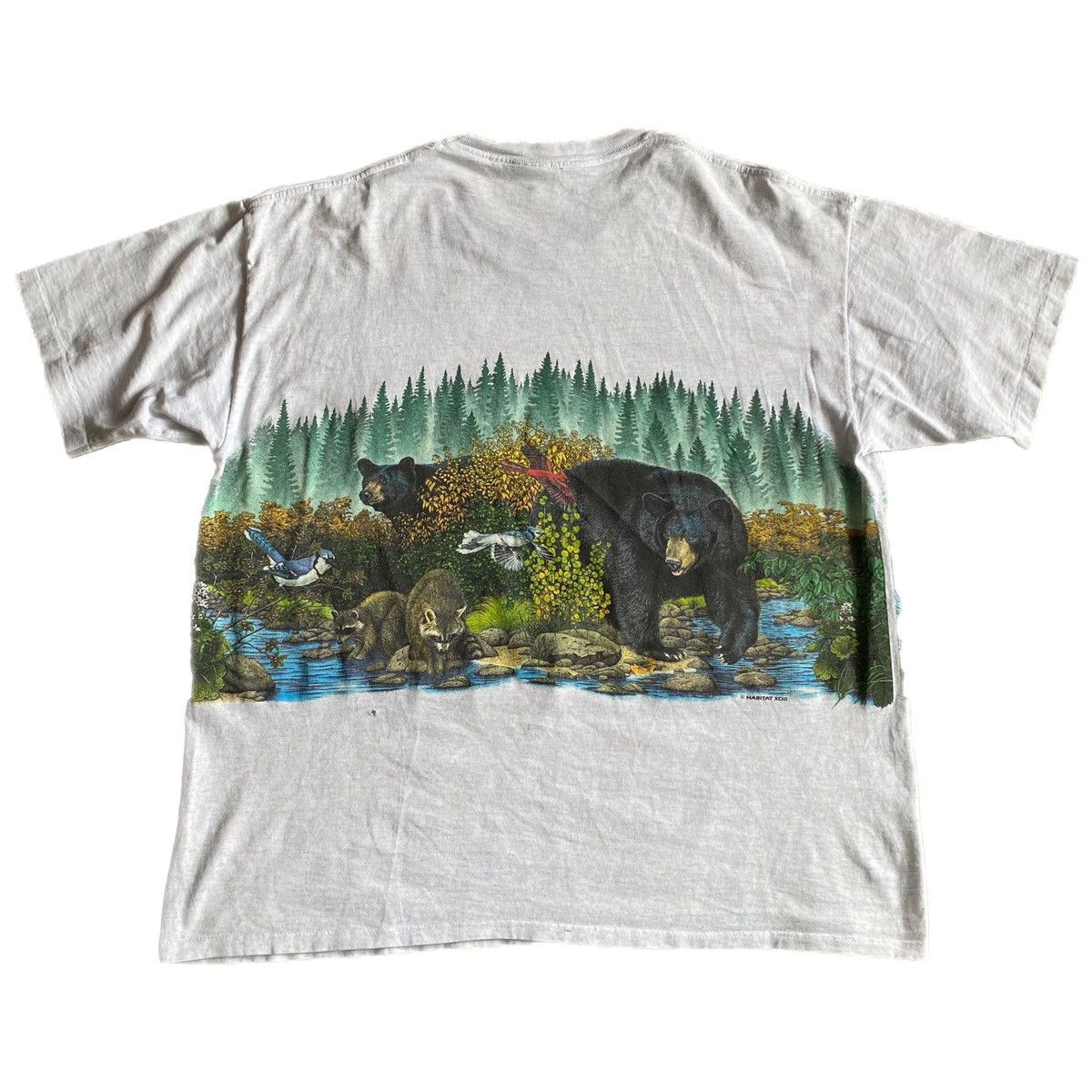 Habitat × Vintage Vintage Habitat XCIII Lake Tahoe Animal Wrap Around T-shirt Size US XL / EU 56 / 4 - 2 Thumbnail