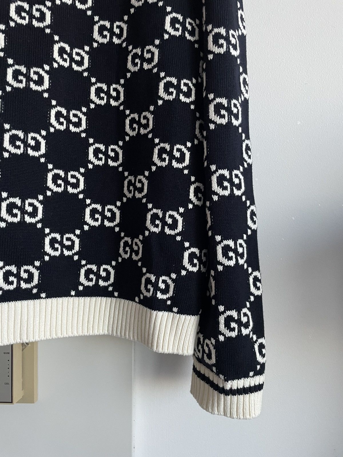 Gucci Brand NEW $3K LimitedEdition Runway Sold Out GG Logo Sweater Size US M / EU 48-50 / 2 - 18 Thumbnail