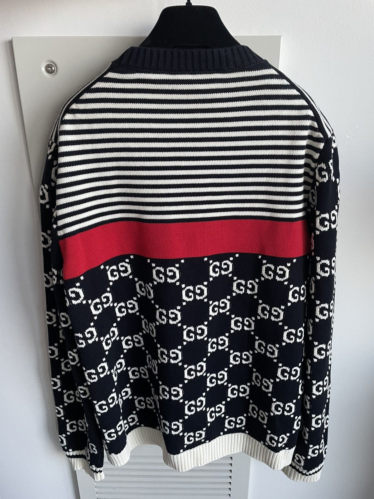 Gucci Brand NEW $3K LimitedEdition Runway Sold Out GG Logo Sweater Size US M / EU 48-50 / 2 - 4 Thumbnail