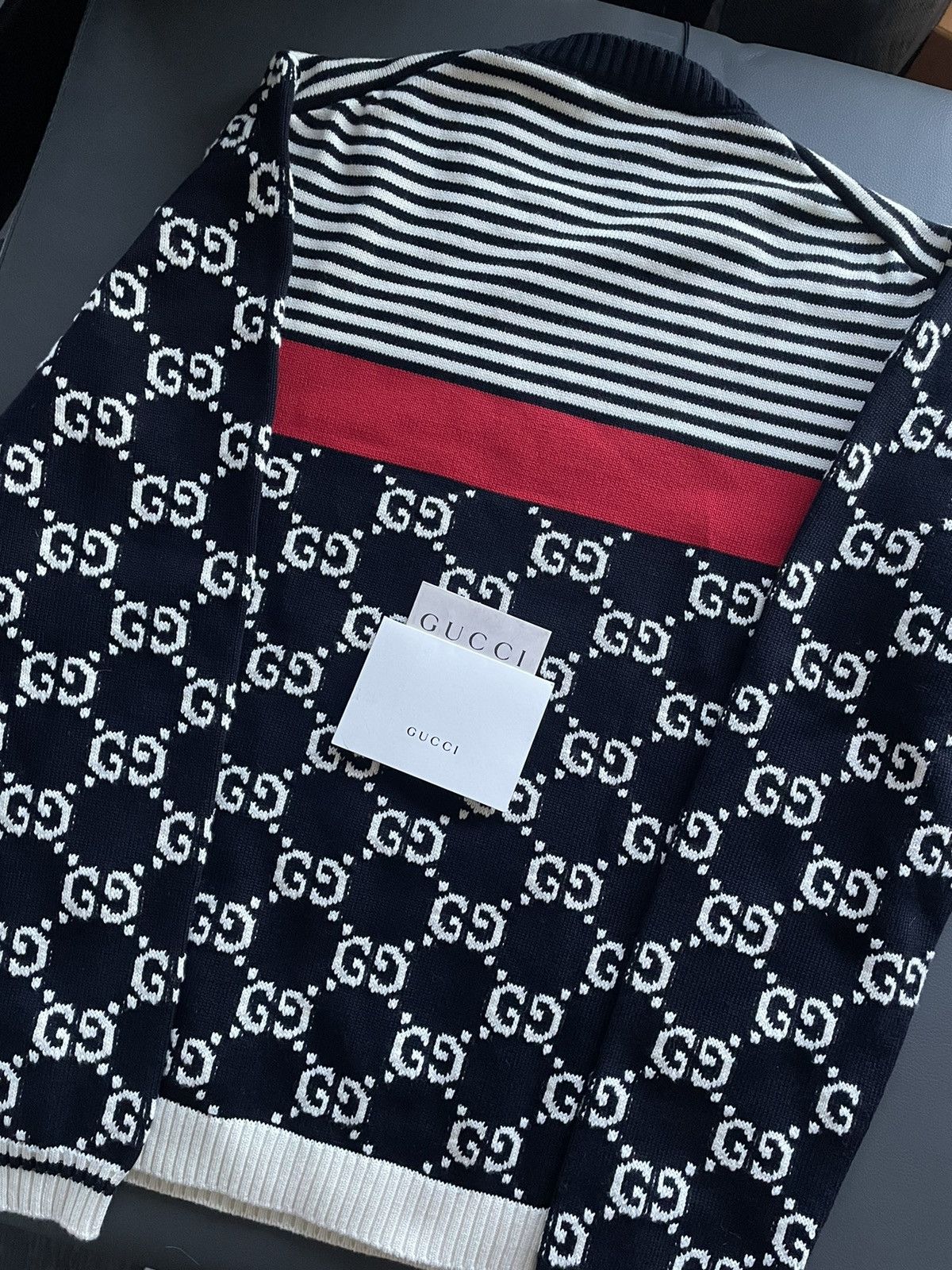 Gucci Brand NEW $3K LimitedEdition Runway Sold Out GG Logo Sweater Size US M / EU 48-50 / 2 - 14 Thumbnail