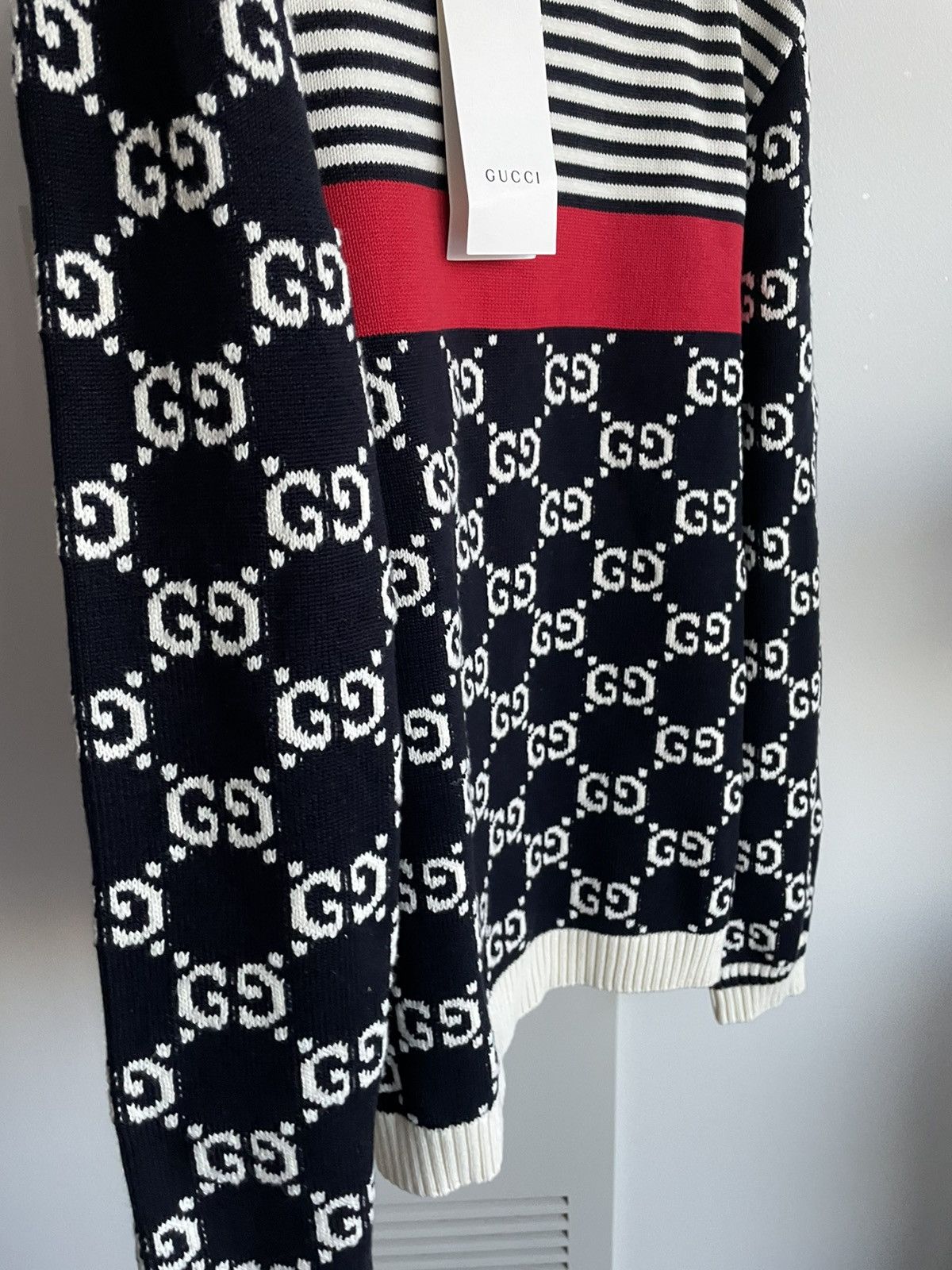 Gucci Brand NEW $3K LimitedEdition Runway Sold Out GG Logo Sweater Size US M / EU 48-50 / 2 - 21 Thumbnail