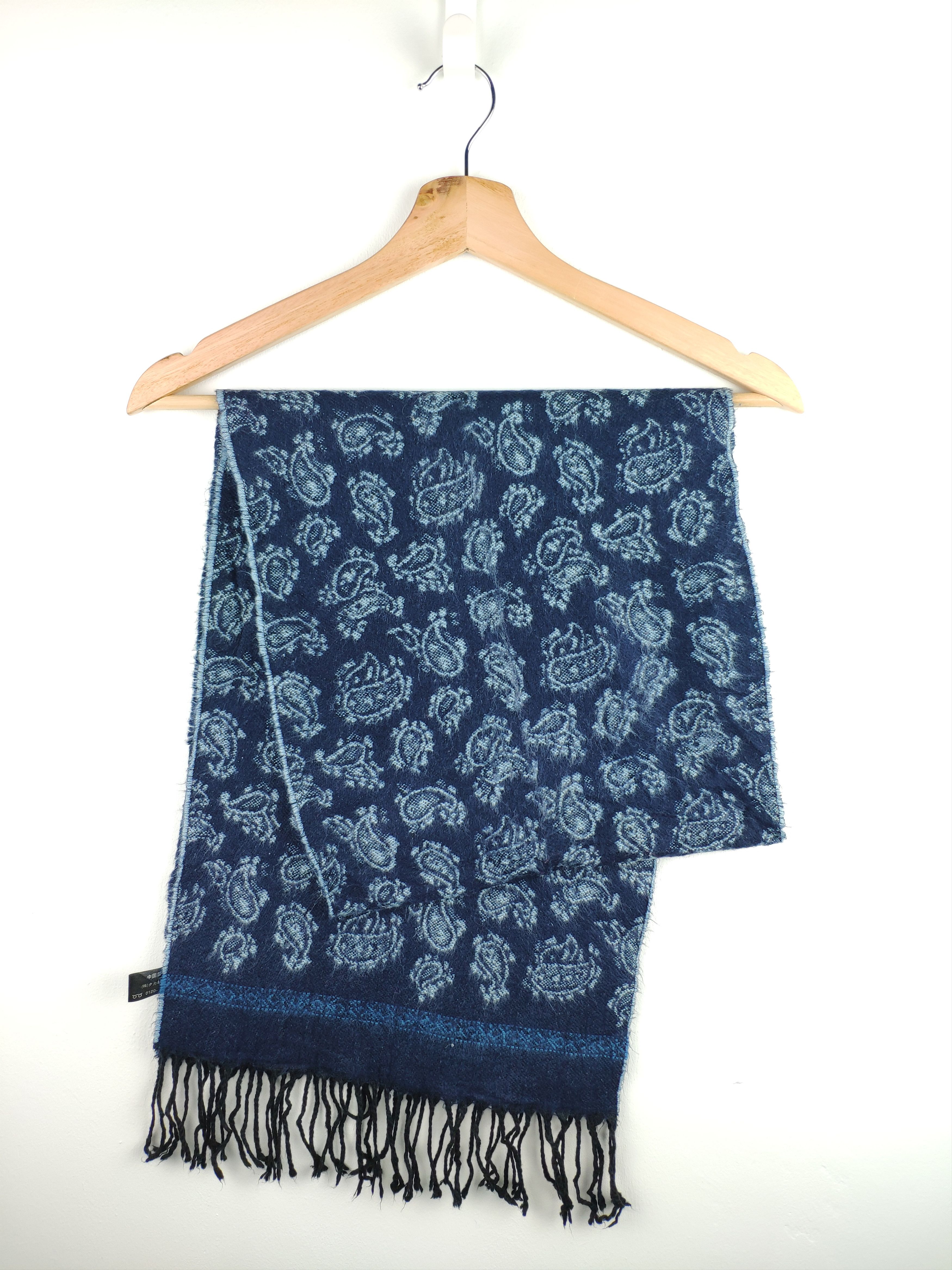 Vintage Paisley Scarf Muffler Fullprint Size ONE SIZE - 4 Thumbnail