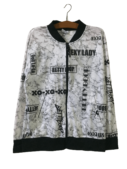 Japanese Brand Betty Boop Fullprint Jacket Size US L / EU 52-54 / 3 - 1 Thumbnail