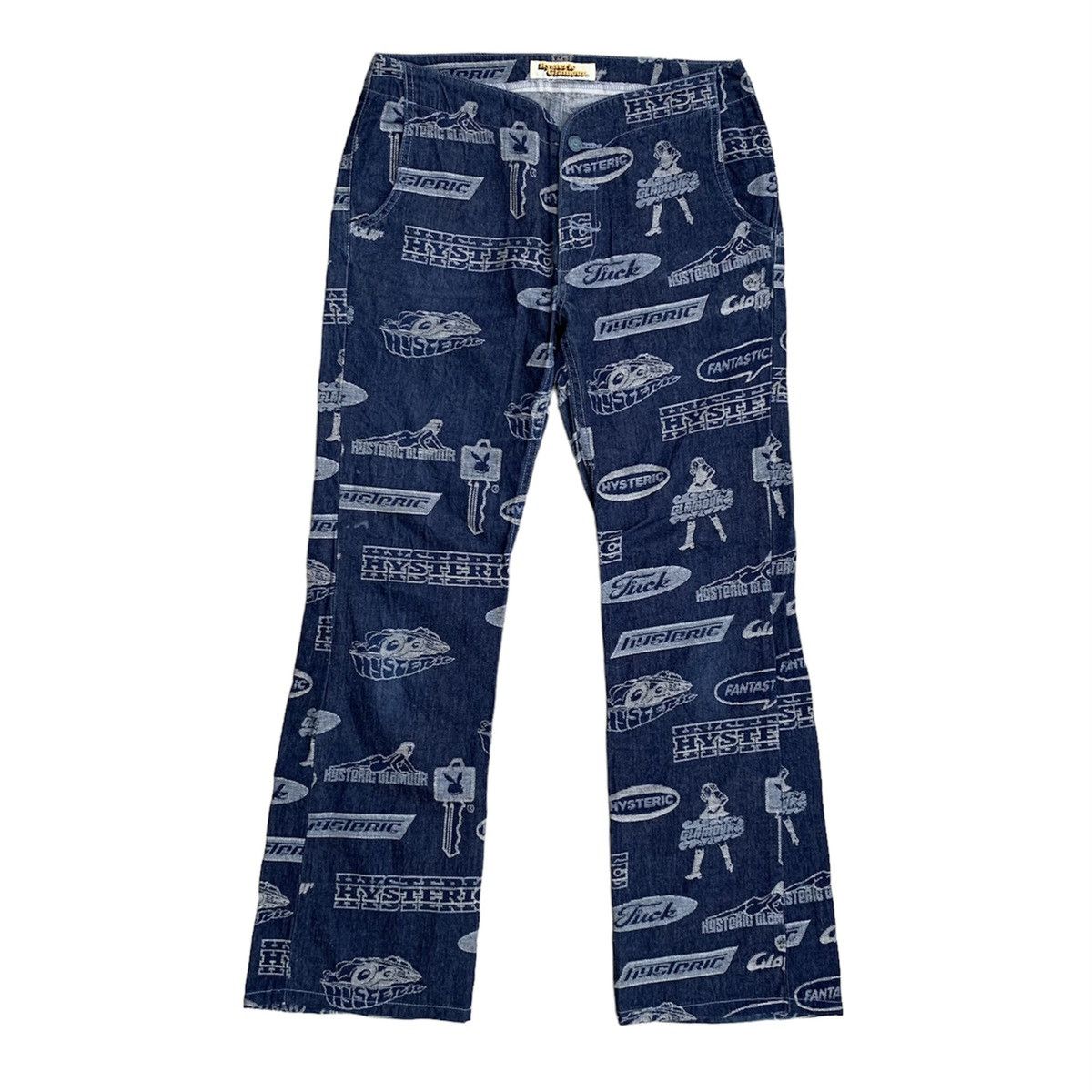 Hysteric Glamour Hysteric Glamour Fullprint Pants Size US 29 - 3 Thumbnail