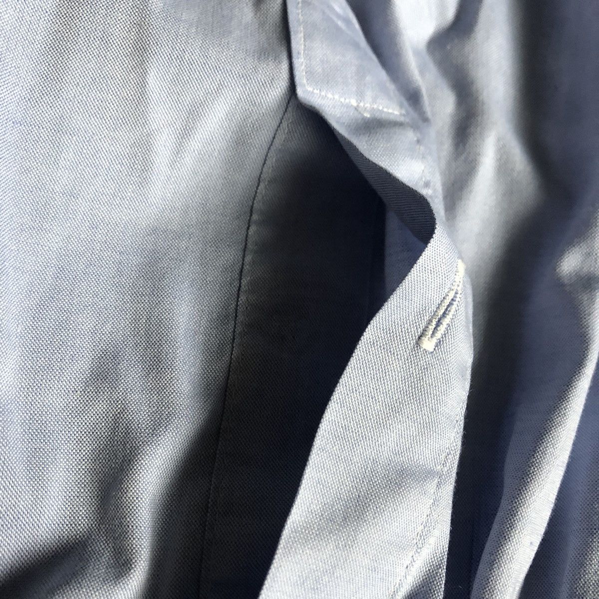 Vintage Vintage 1980s Miller & Rhoads Pinpoint Oxford Buttoned Shirt Size US L / EU 52-54 / 3 - 7 Thumbnail